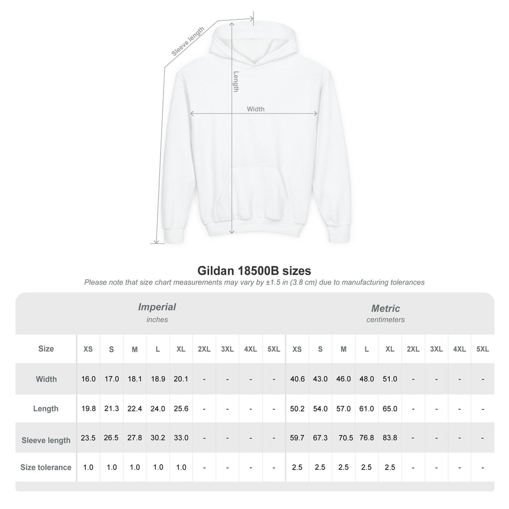 Always a Family Youth Hoodie — Cute Halloween Kids Sweatshirt
