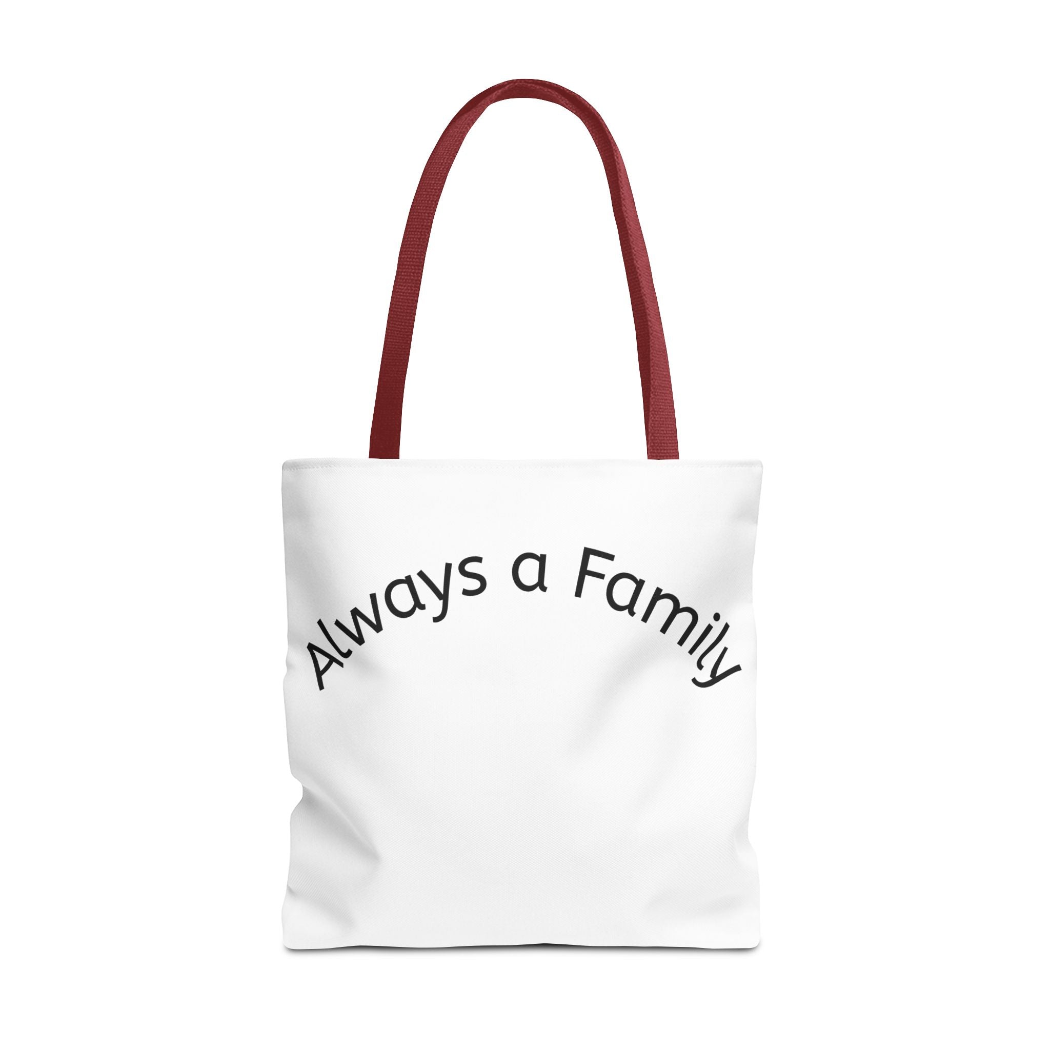 Tote — "Always a Family" Moose Antler Accent Tote Bag