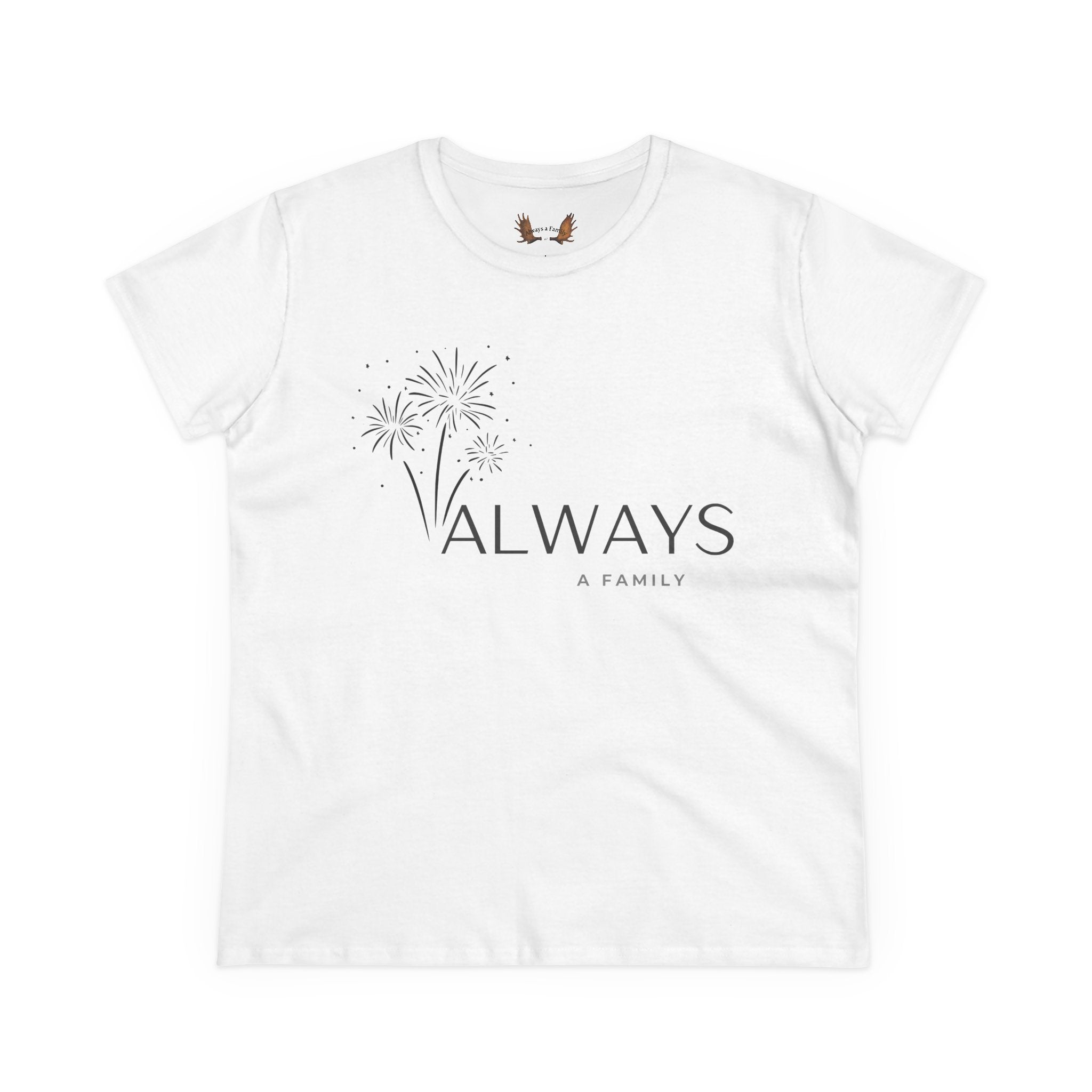 Fireworks and Family Cotton Tee