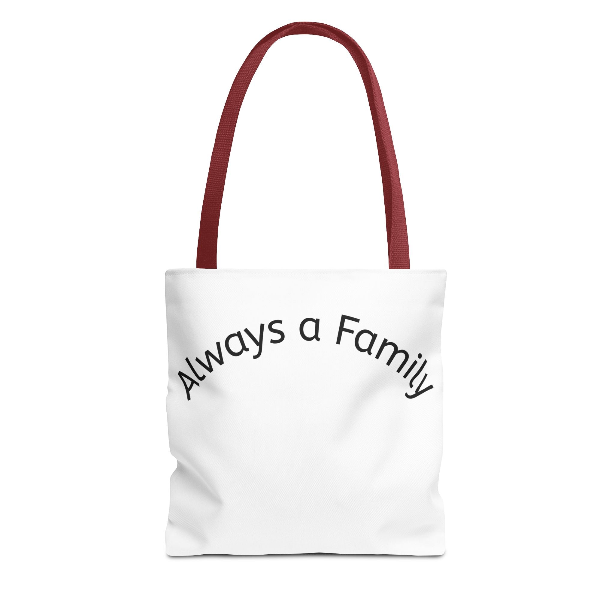 Tote — "Always a Family" Moose Antler Accent Tote Bag