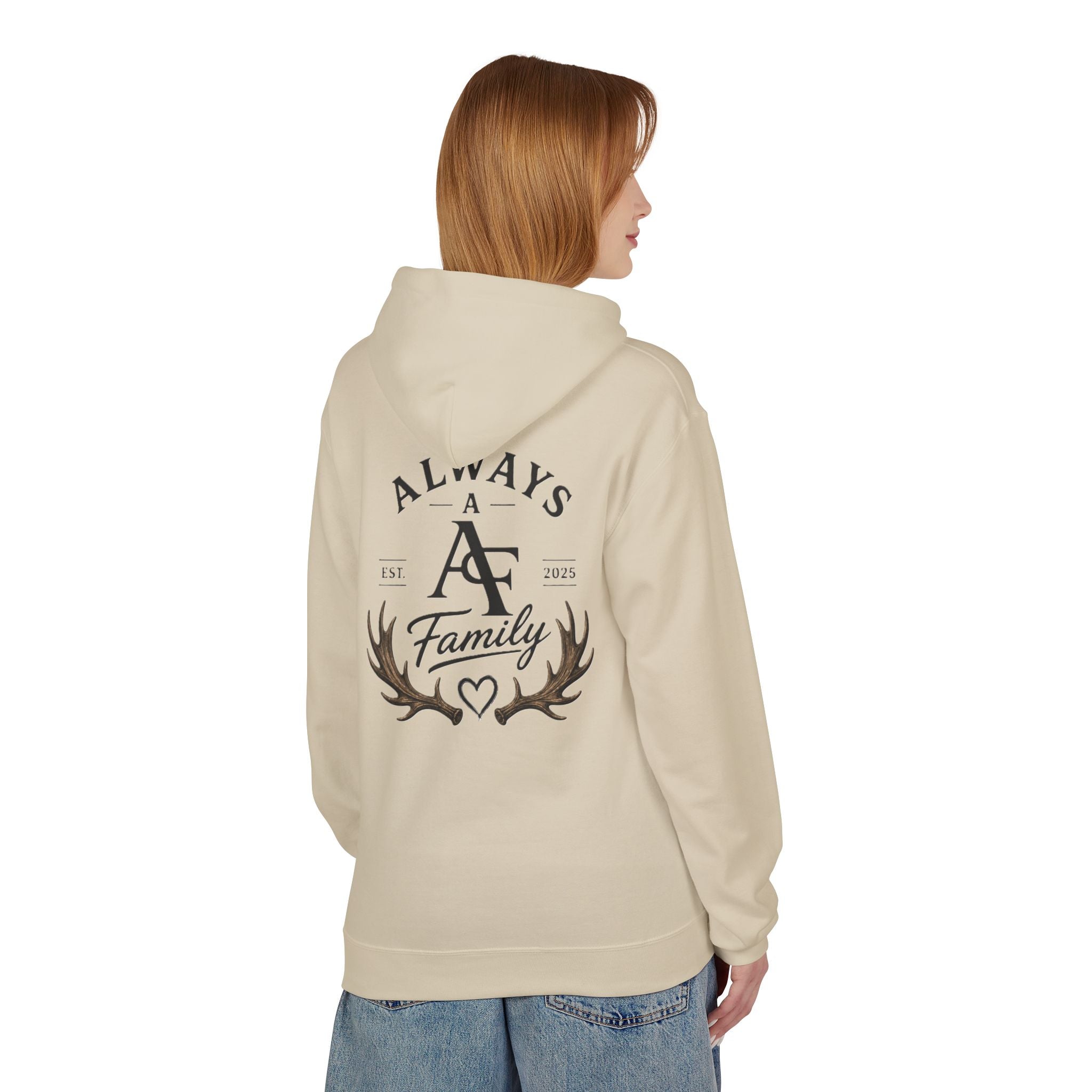 Family legacy Hoodie — "Always A Family" Cozy Fleece Pullover