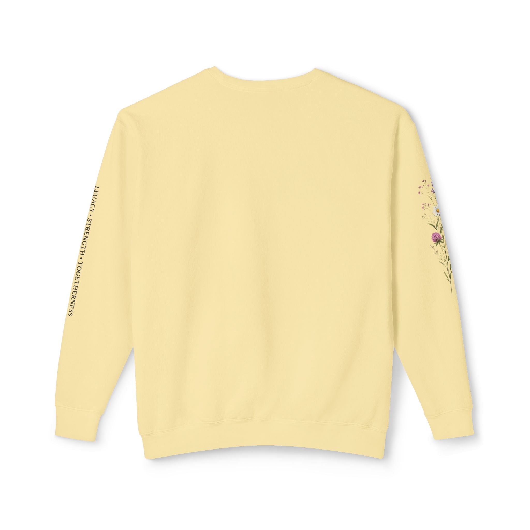 Always Family Floral Crewneck Sweatshirt