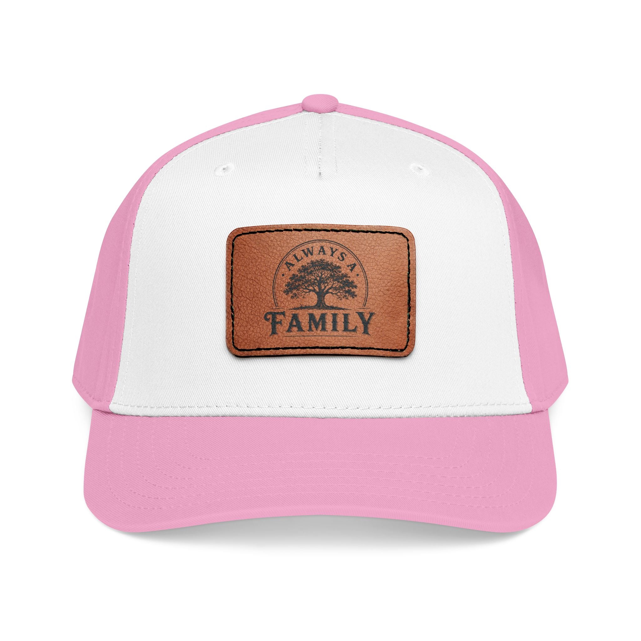 Leather Patch Baseball Cap