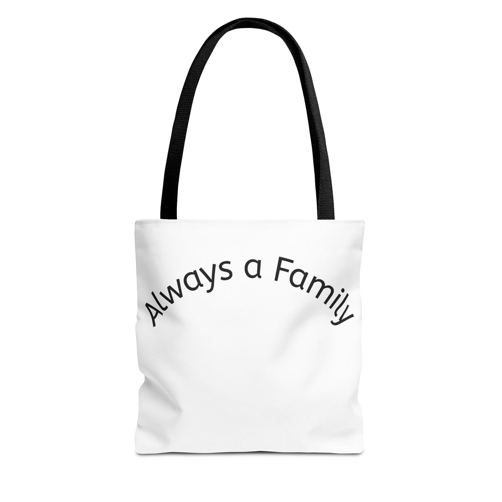 Tote — "Always a Family" Moose Antler Accent Tote Bag