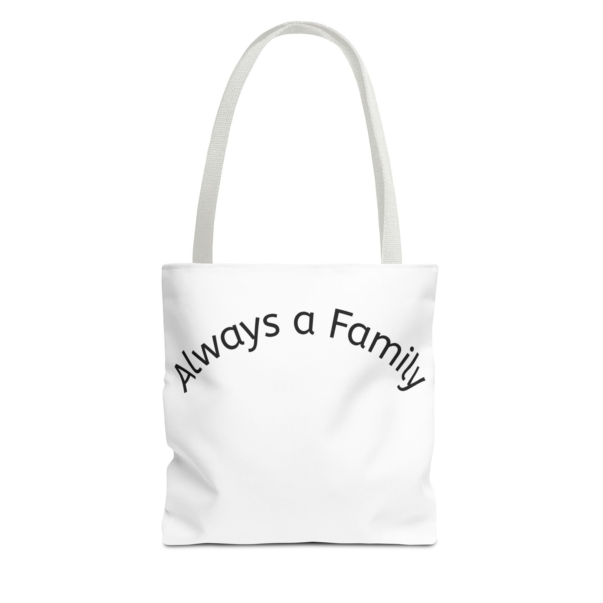 Tote — "Always a Family" Moose Antler Accent Tote Bag