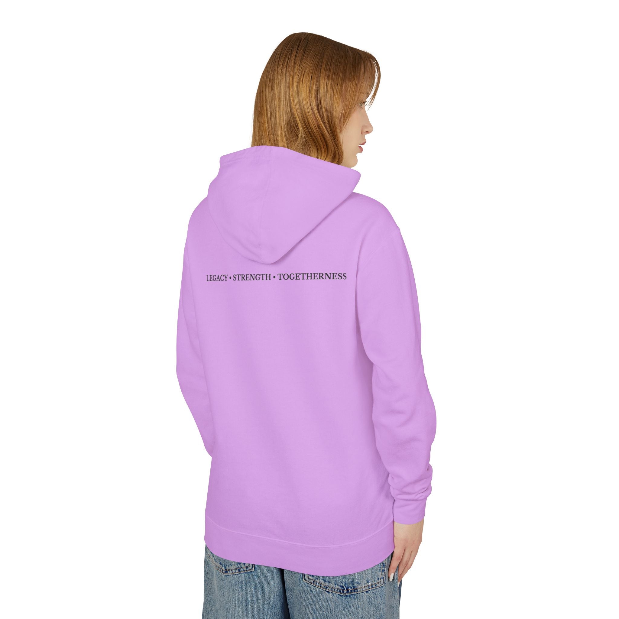 Always A Family Hoodie — Cozy Family Silhouette Pullover