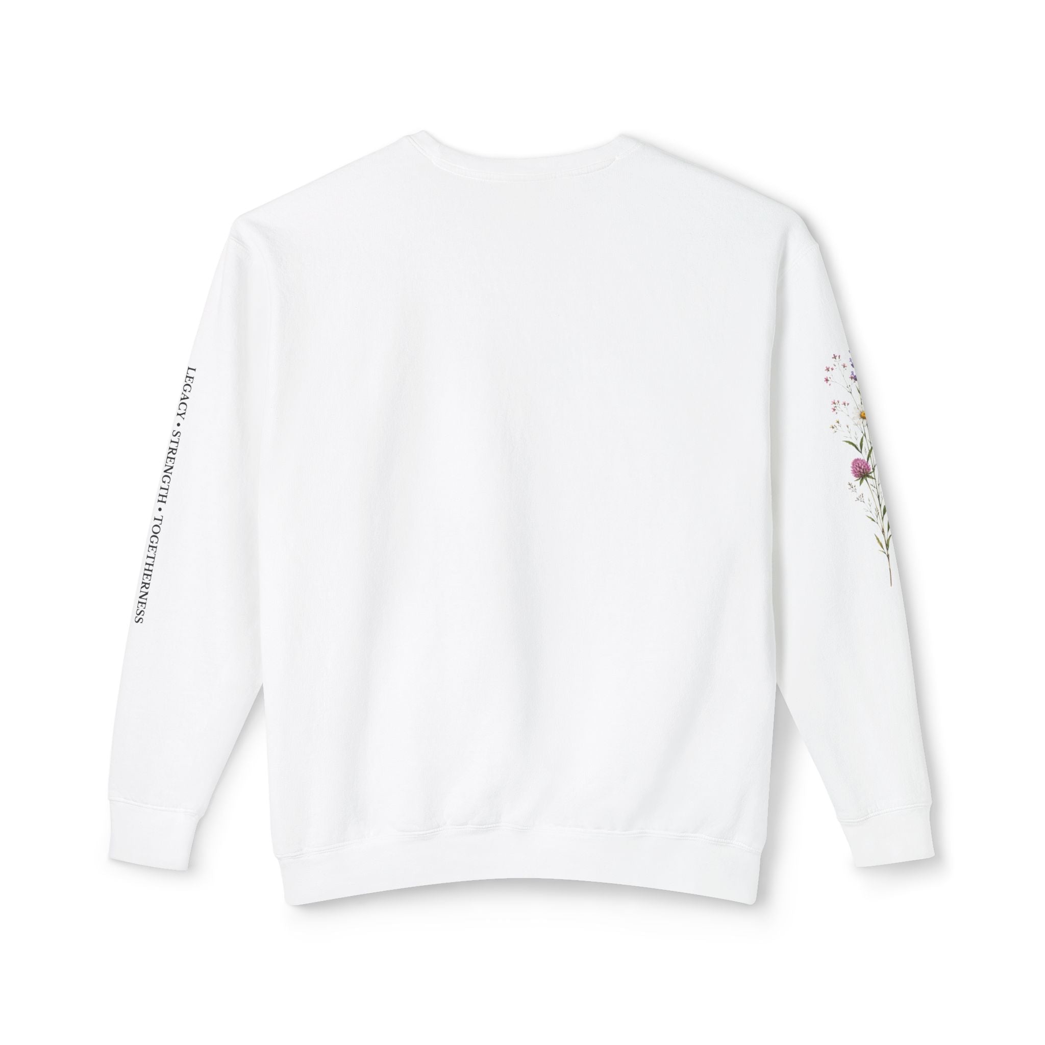 Always Family Floral Crewneck Sweatshirt