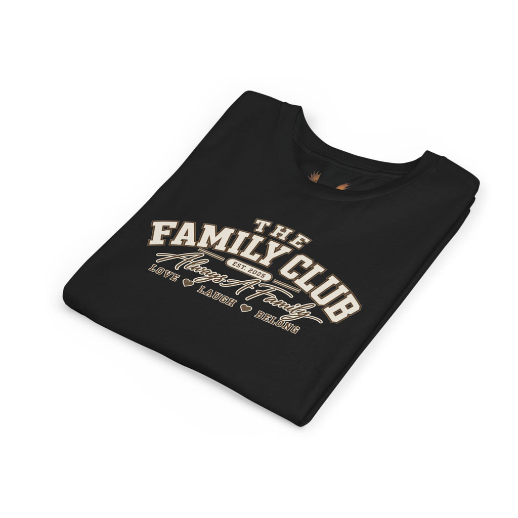 Youth Tee – "The Family Club" Always A Family Kids' Shirt