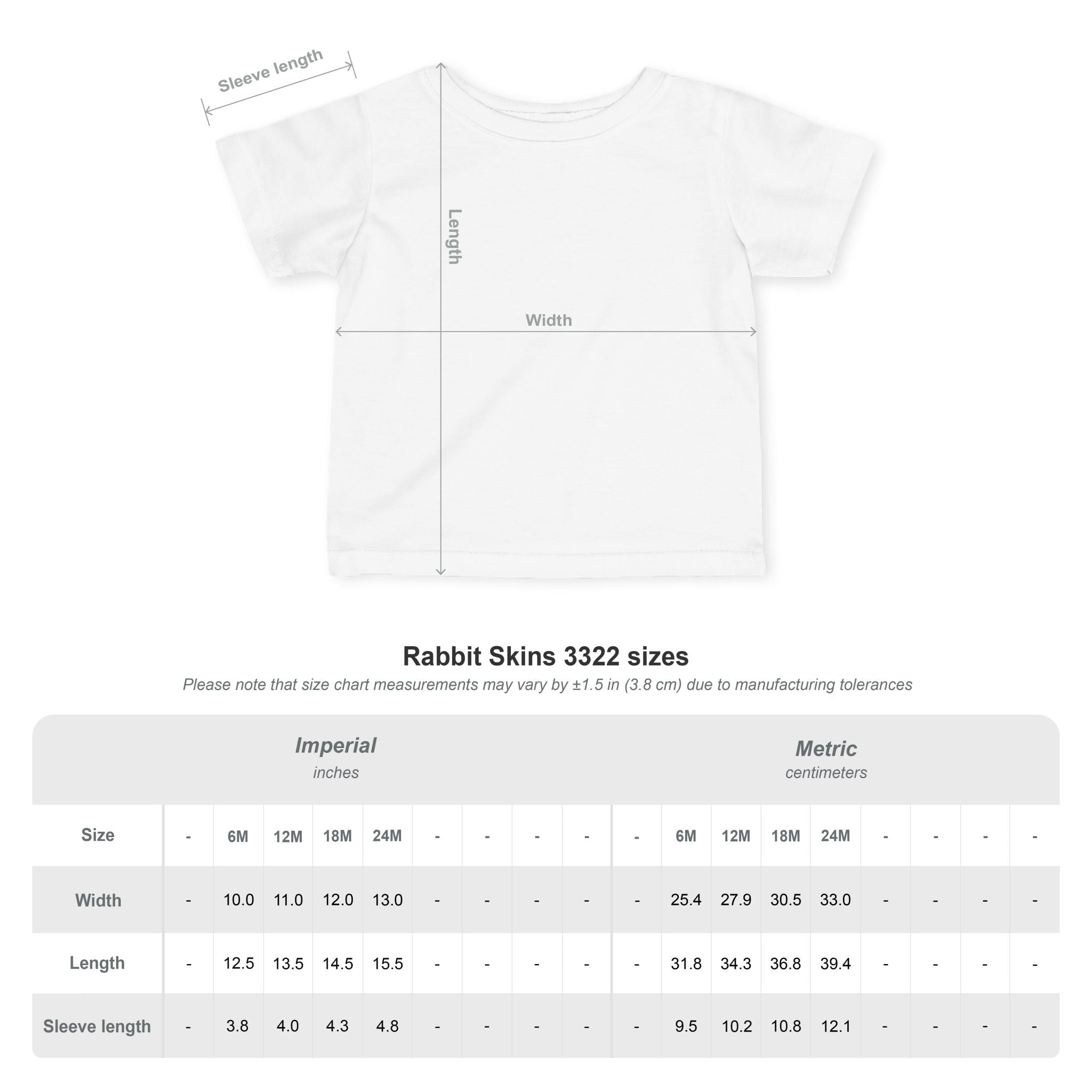 Infant Tee —Every Bunny Belongs-Always a Family