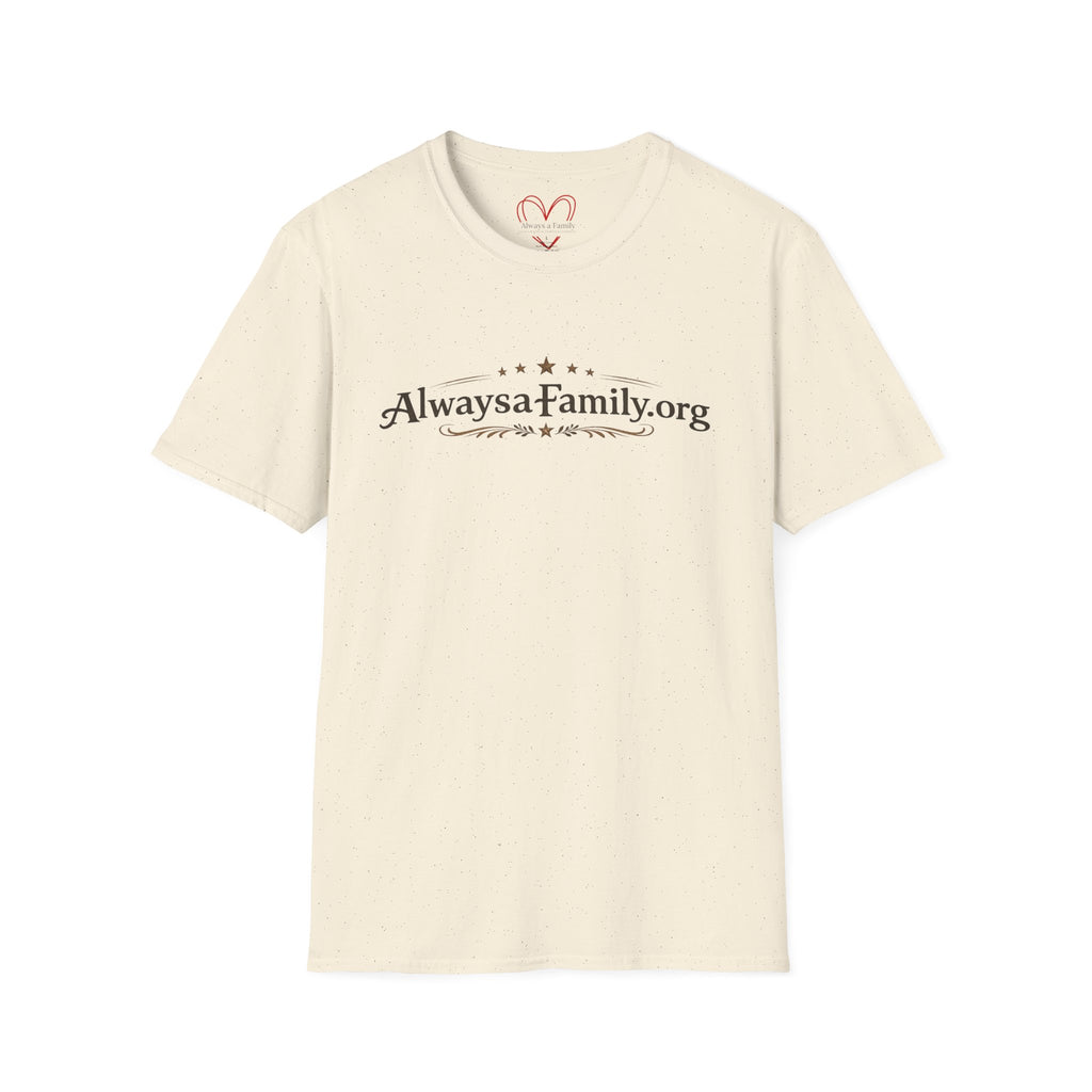 Always a Family.org T-Shirt — Family Support & Togetherness Tee