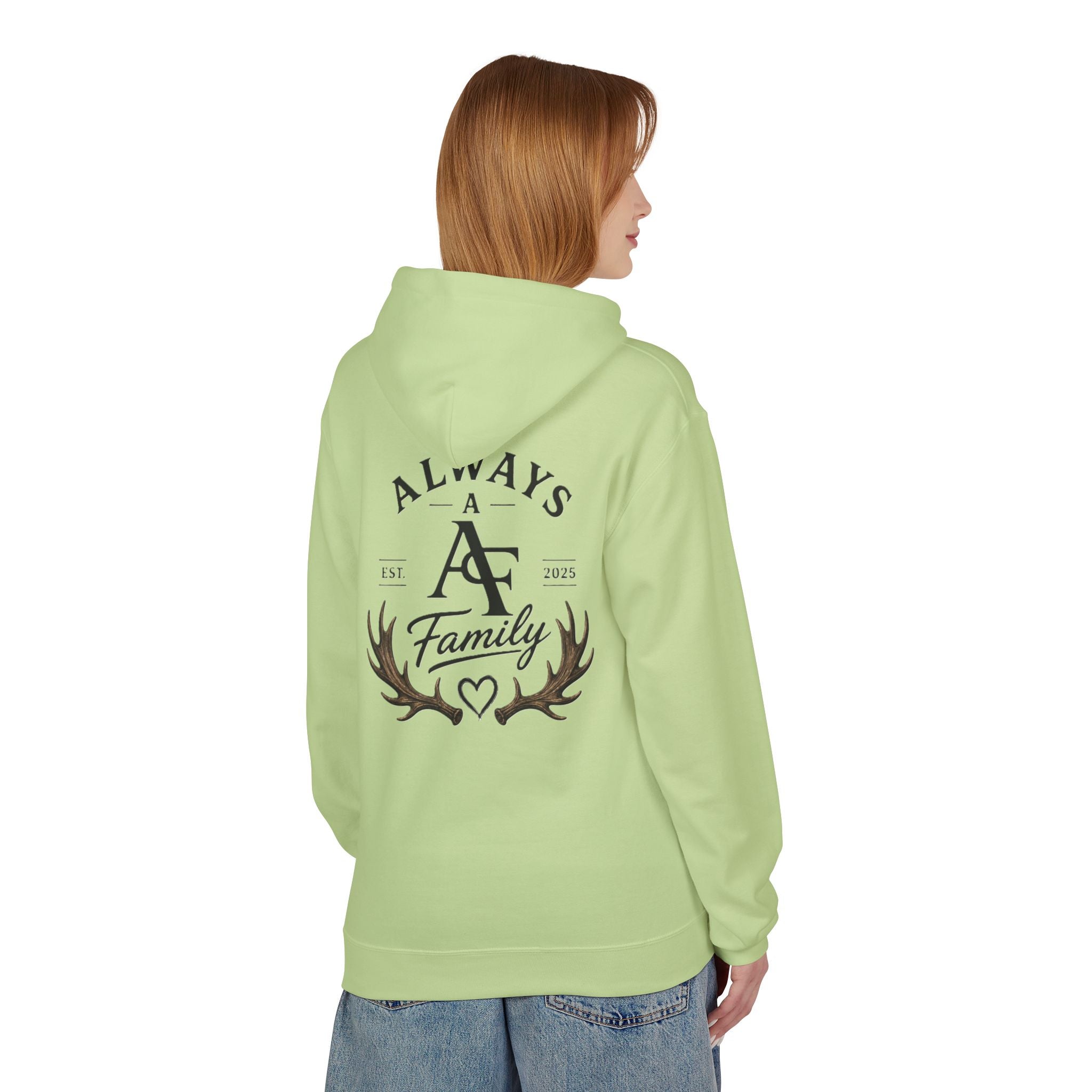 Family legacy Hoodie — "Always A Family" Cozy Fleece Pullover