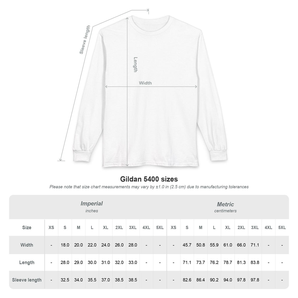 Always a Family Long Sleeve Tee — Script Heart Design