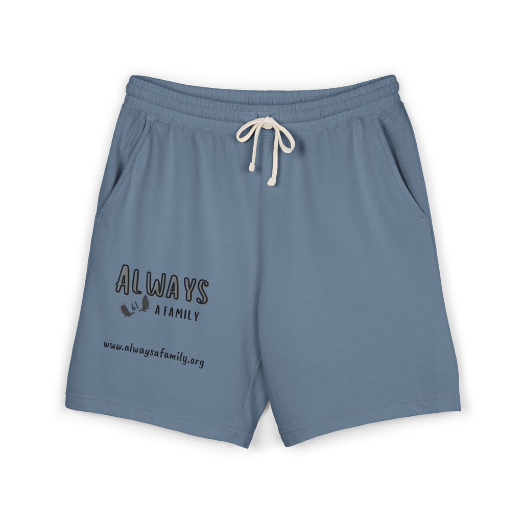 Always A Family Sweat Shorts — Comfortable Fleece Lounge Shorts with Logo