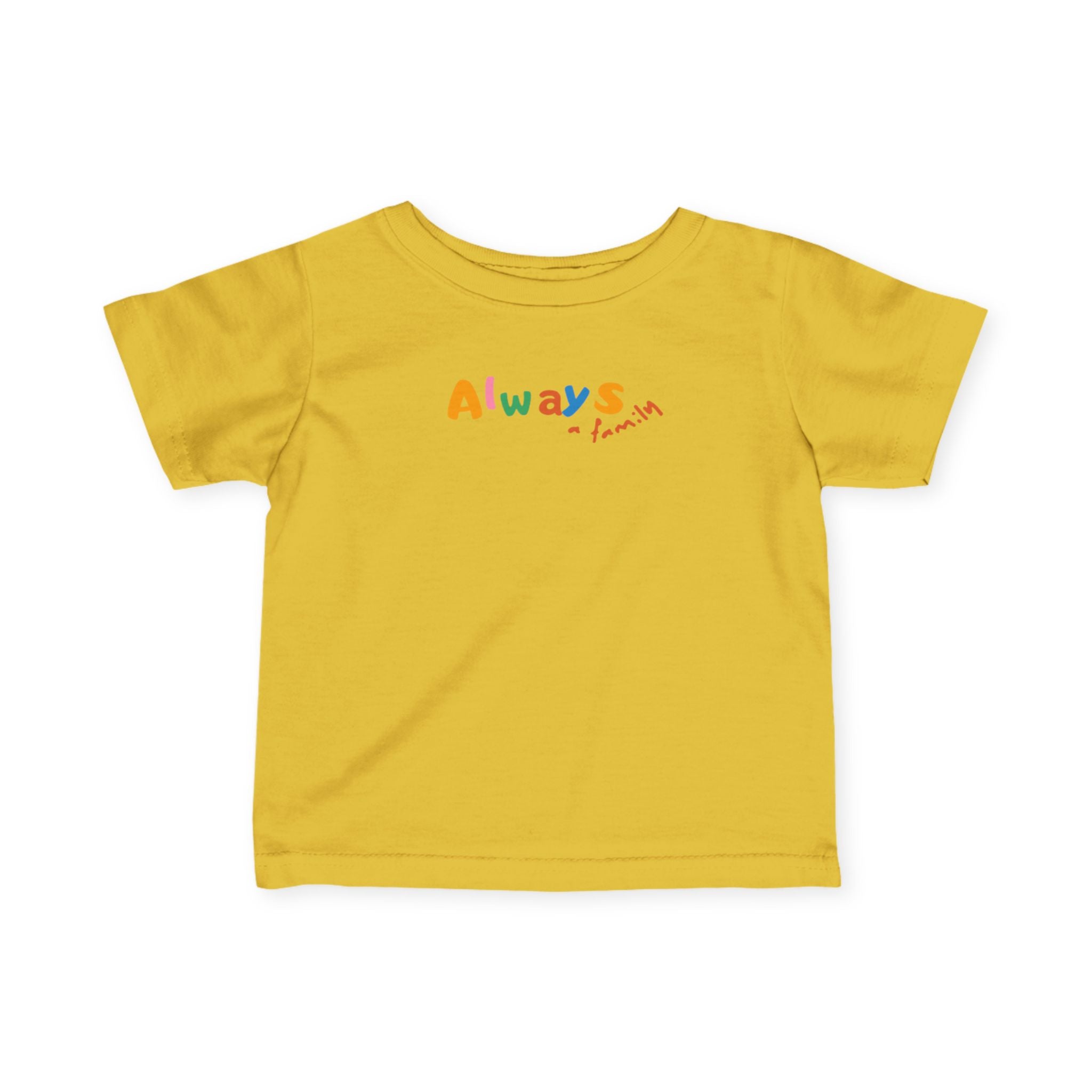 Infant Tee — "Always a Laugh" Colorful Playful Baby T‑Shirt