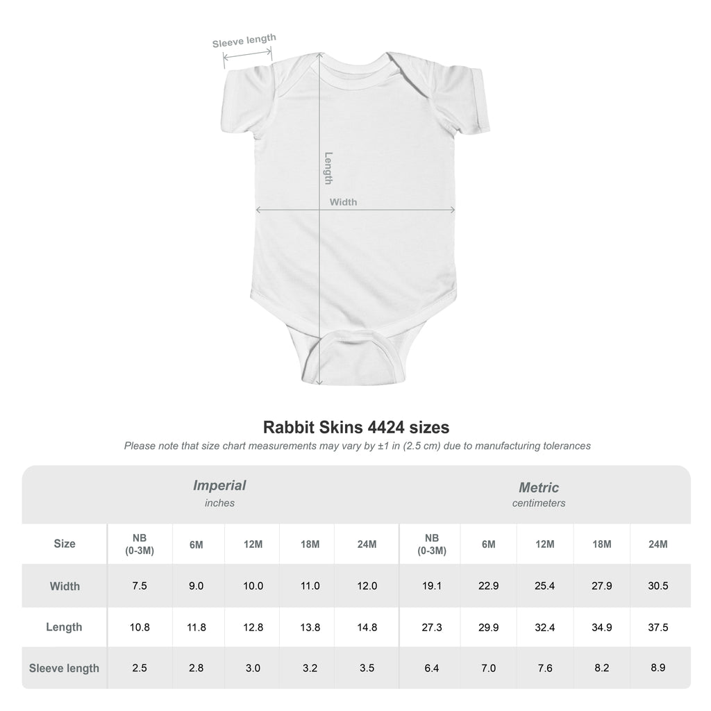 Infant Bodysuit "Always a Family" Minimalist Baby Onesie
