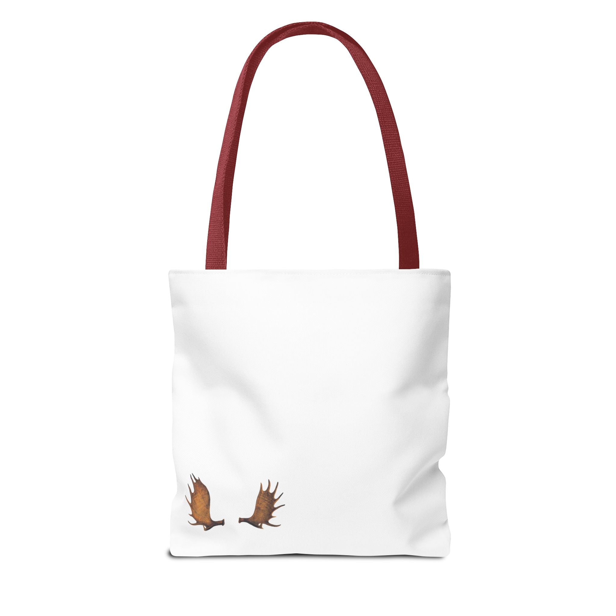 Tote — "Always a Family" Moose Antler Accent Tote Bag