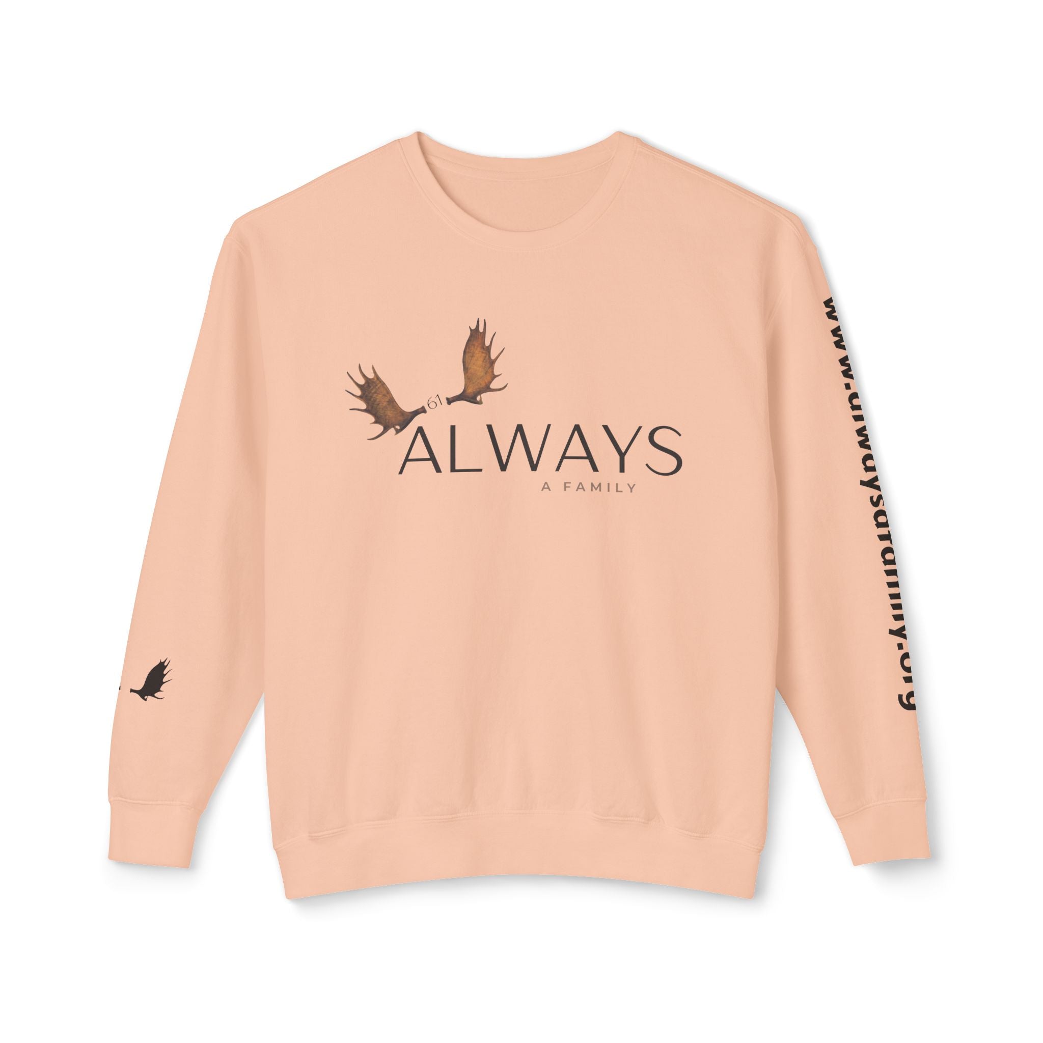 Once a family, always a family crewneck
