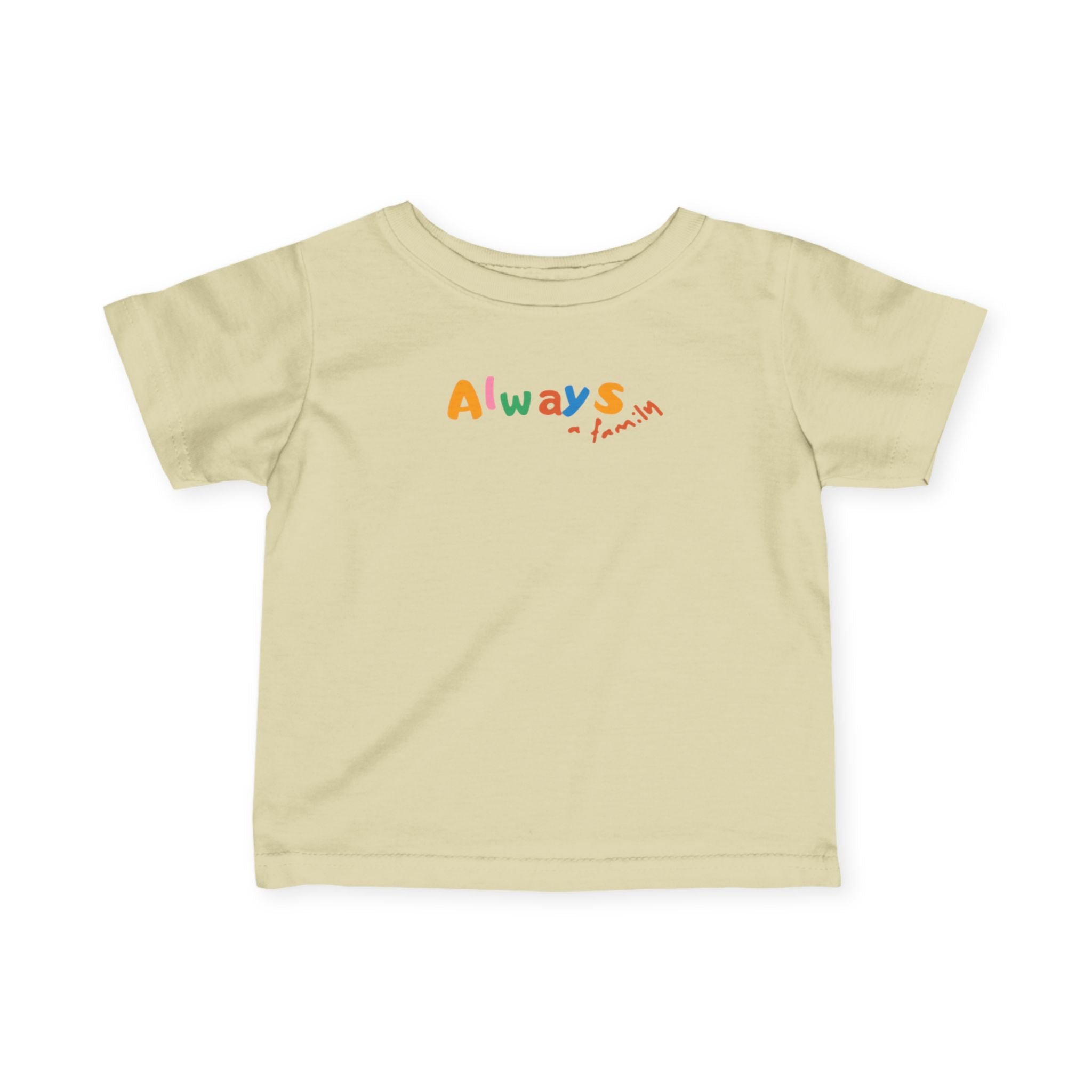 Infant Tee — "Always a Laugh" Colorful Playful Baby T‑Shirt
