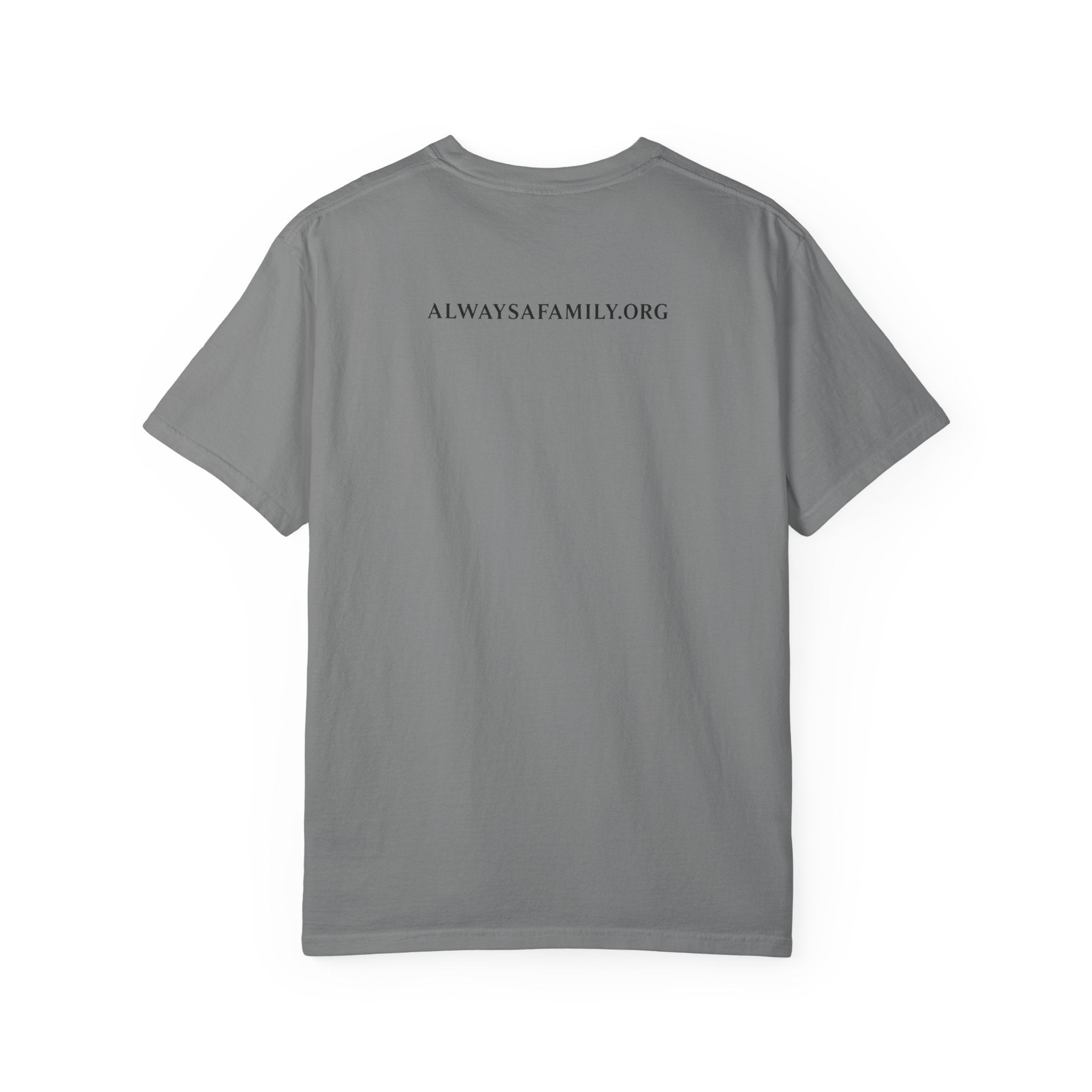 Always a Family Patriotic T-Shirt — American Flag antler Graphic Tee