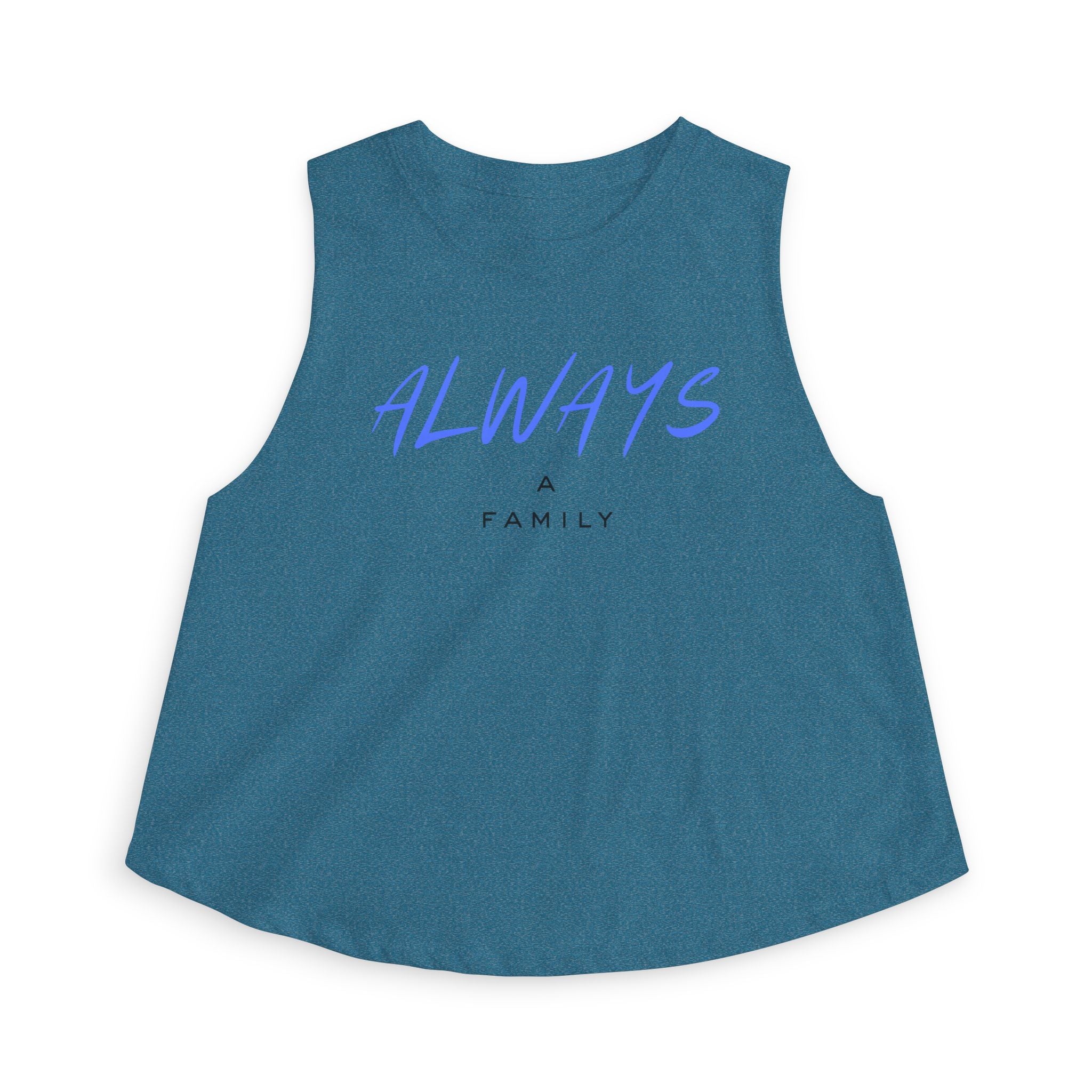 Always A Family Crop Top —  Women's Tank