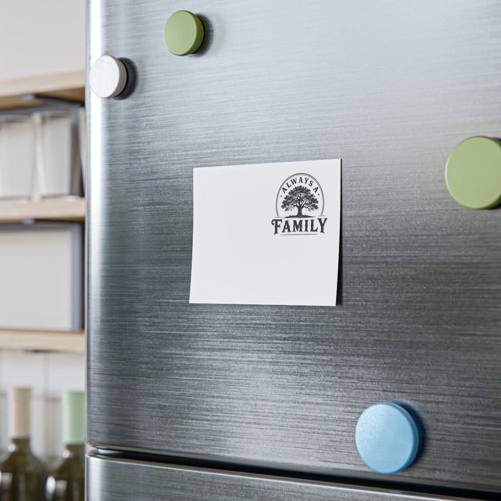 Always a Family Post-it Note Pad — Tree Logo Sticky Notes for Home & Family