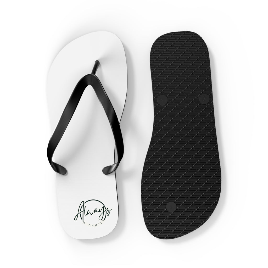 Always Family Flip Flops — Casual Beach Sandals with moose  Graphic