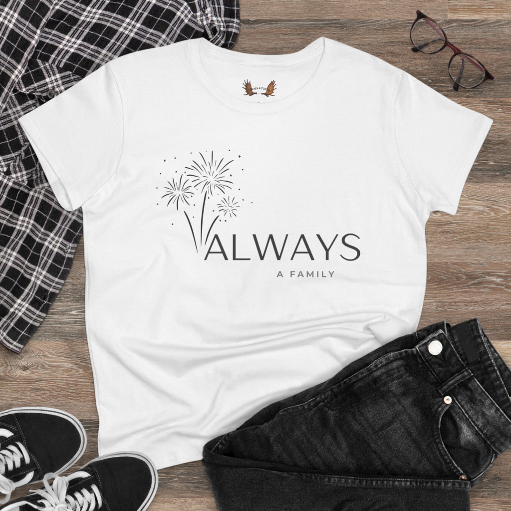 Fireworks and Family Cotton Tee