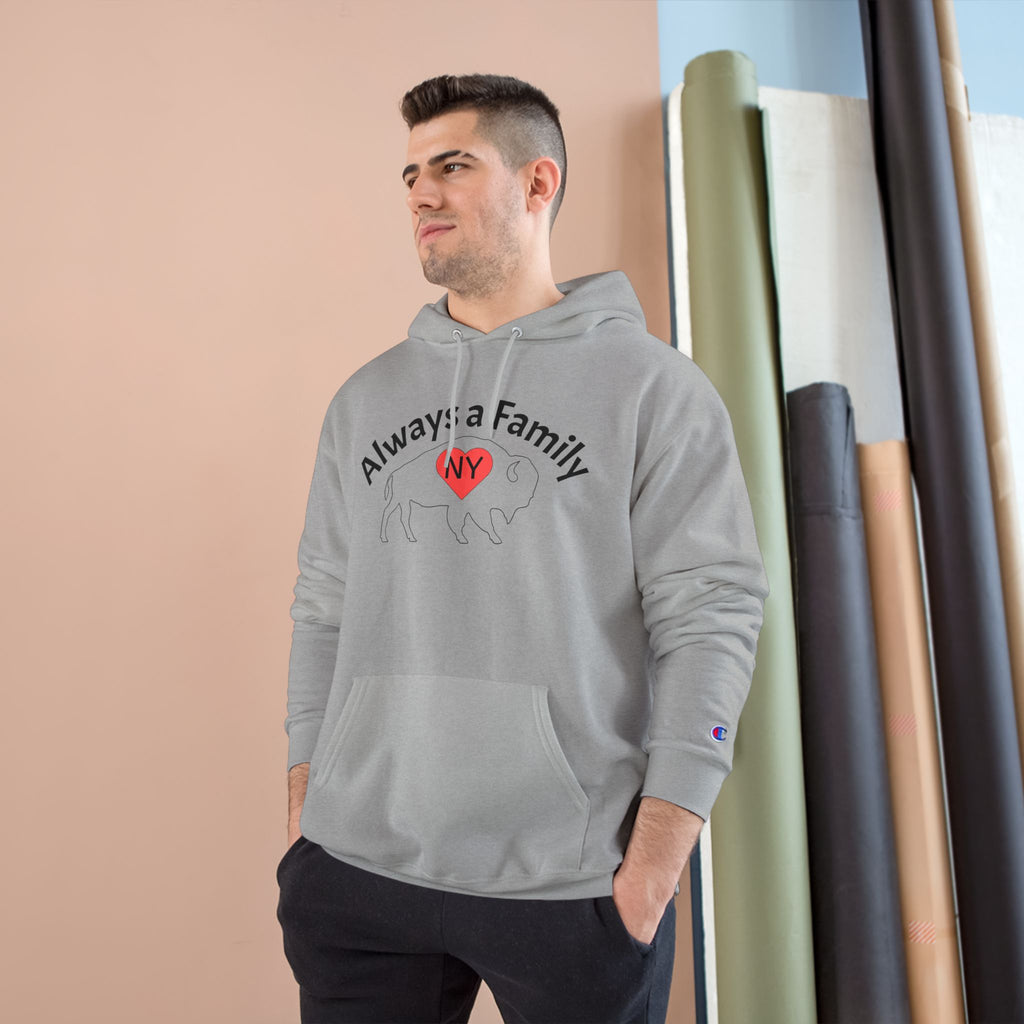 Always a Family Hoodie – Love Buffalo Family Pullover