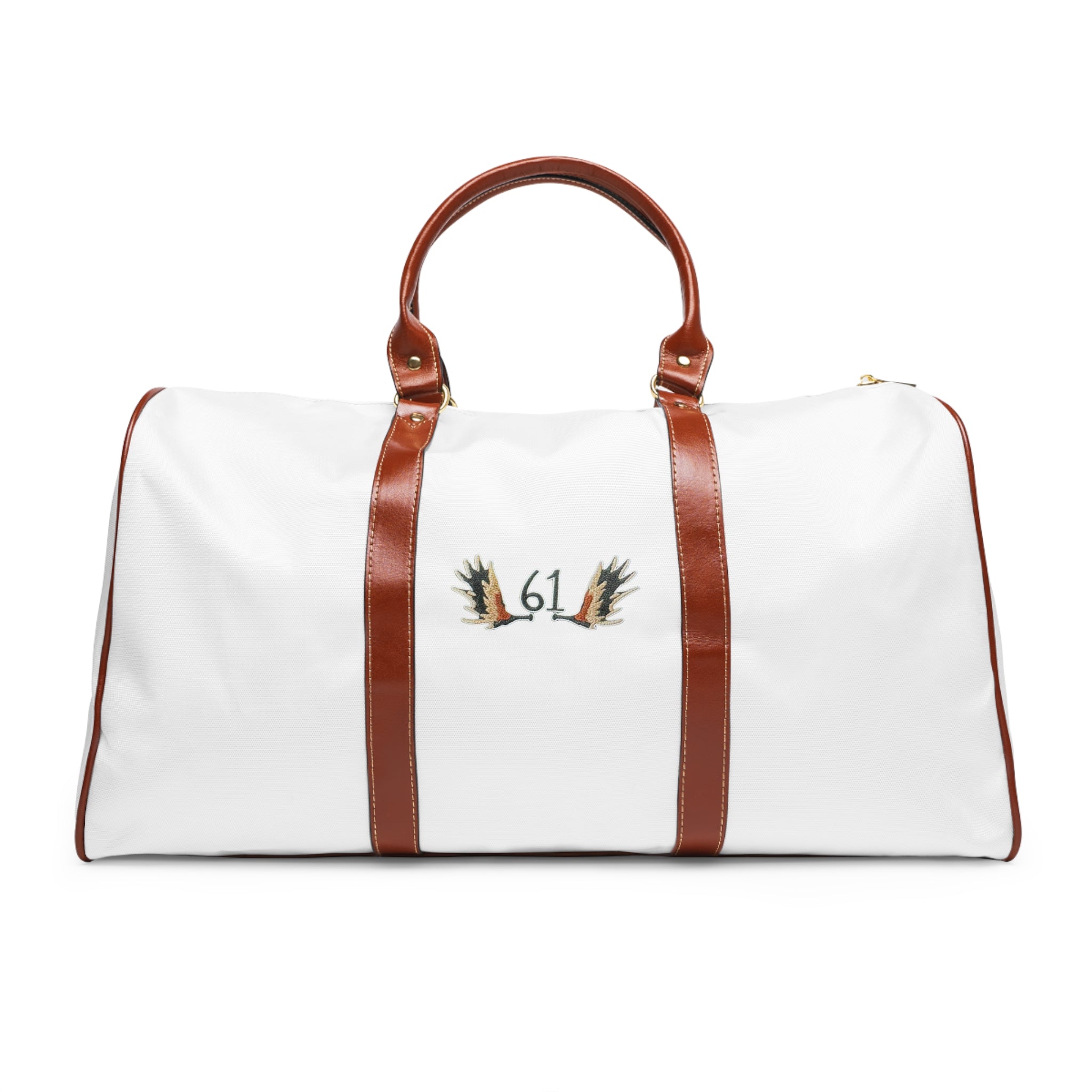 Waterproof Travel Bag — Minimal Moose Antler Duffle for Weekend Getaways