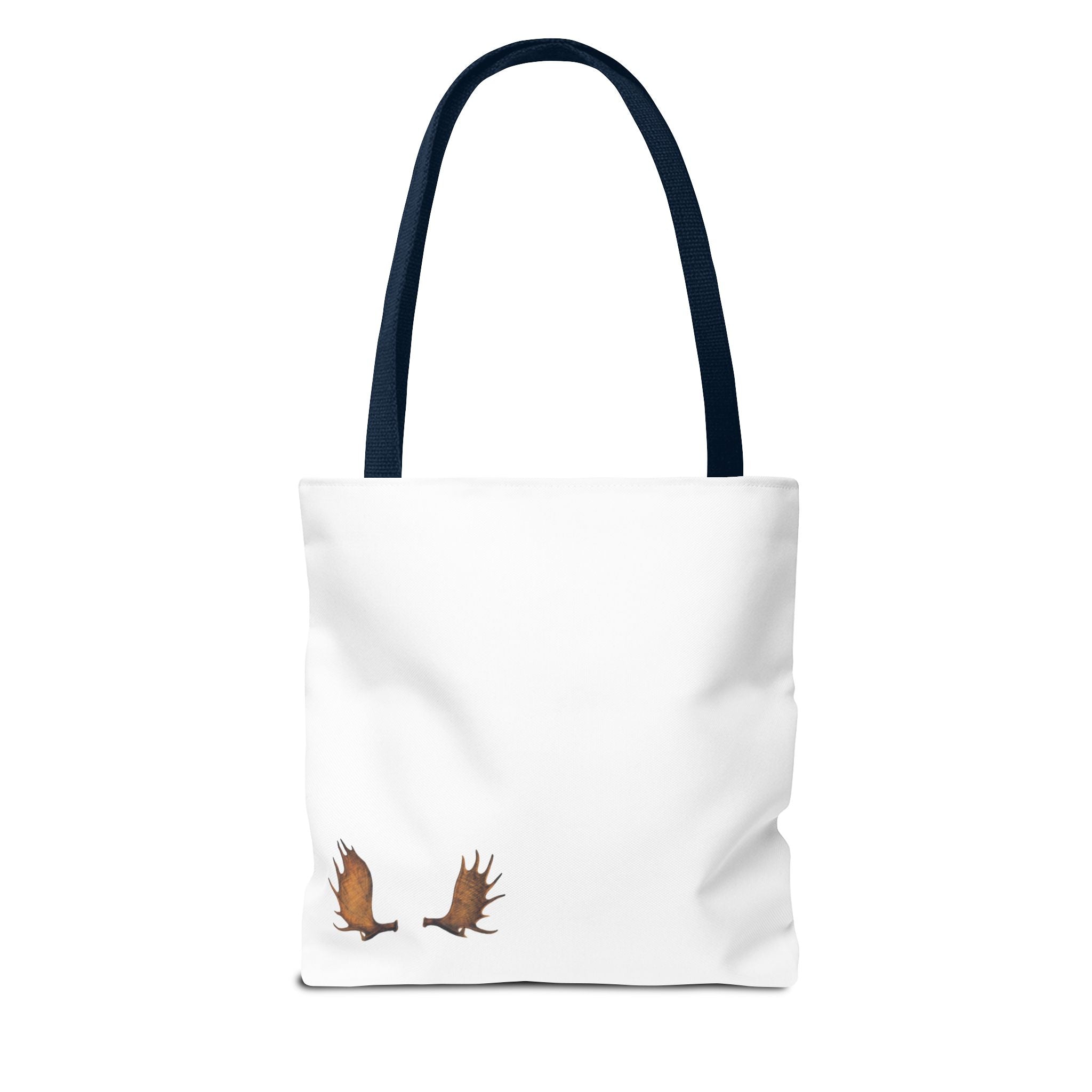 Tote — "Always a Family" Moose Antler Accent Tote Bag