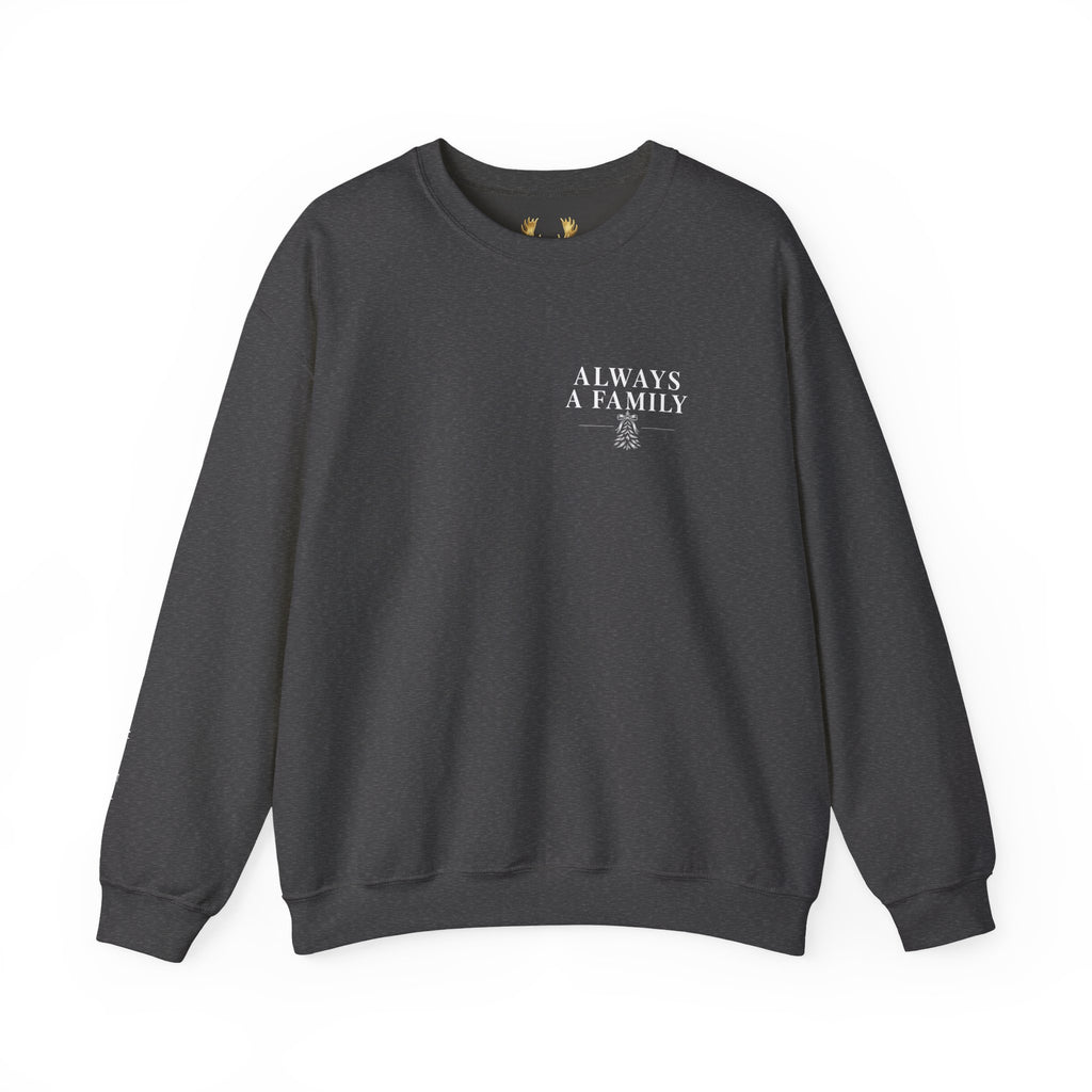 Family Is the Tradition Christmas Sweatshirt – "Always a Family" Crewneck