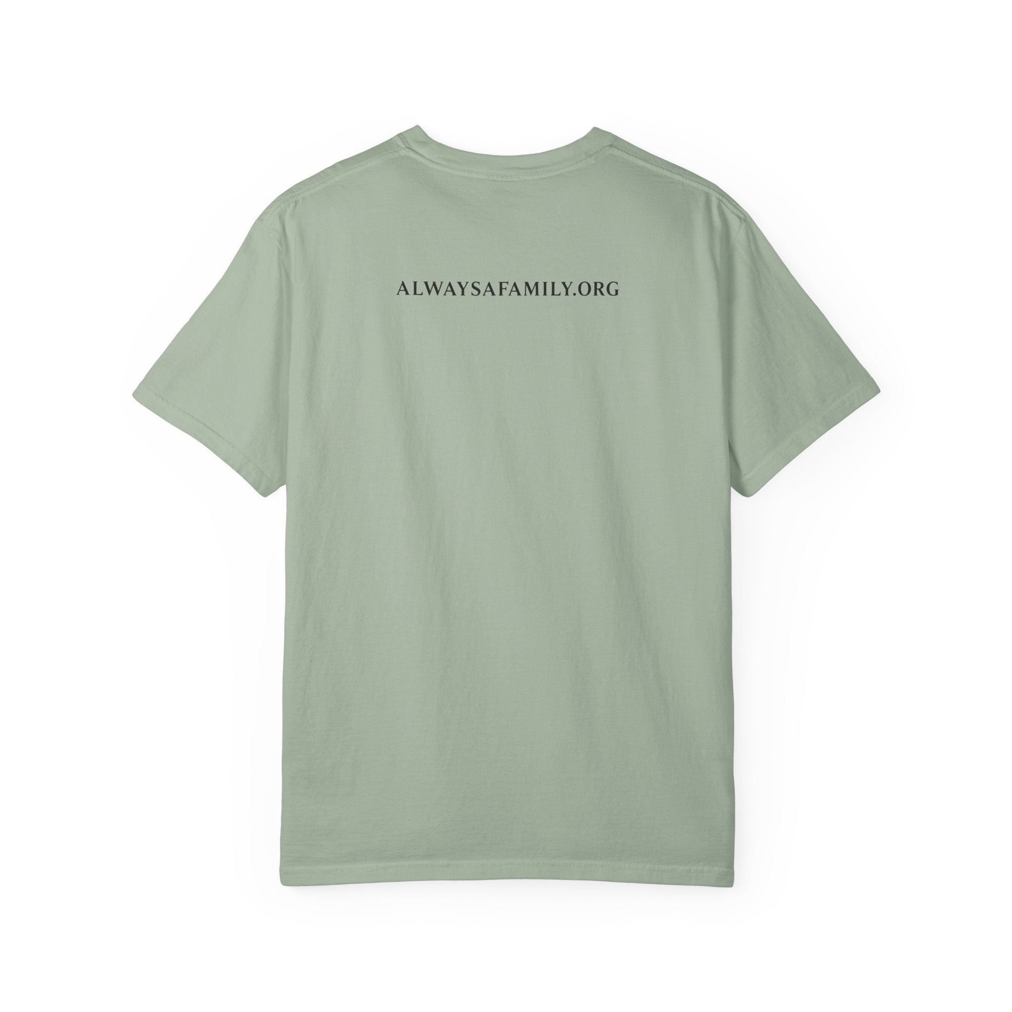 Always a Family Patriotic T-Shirt — American Flag antler Graphic Tee