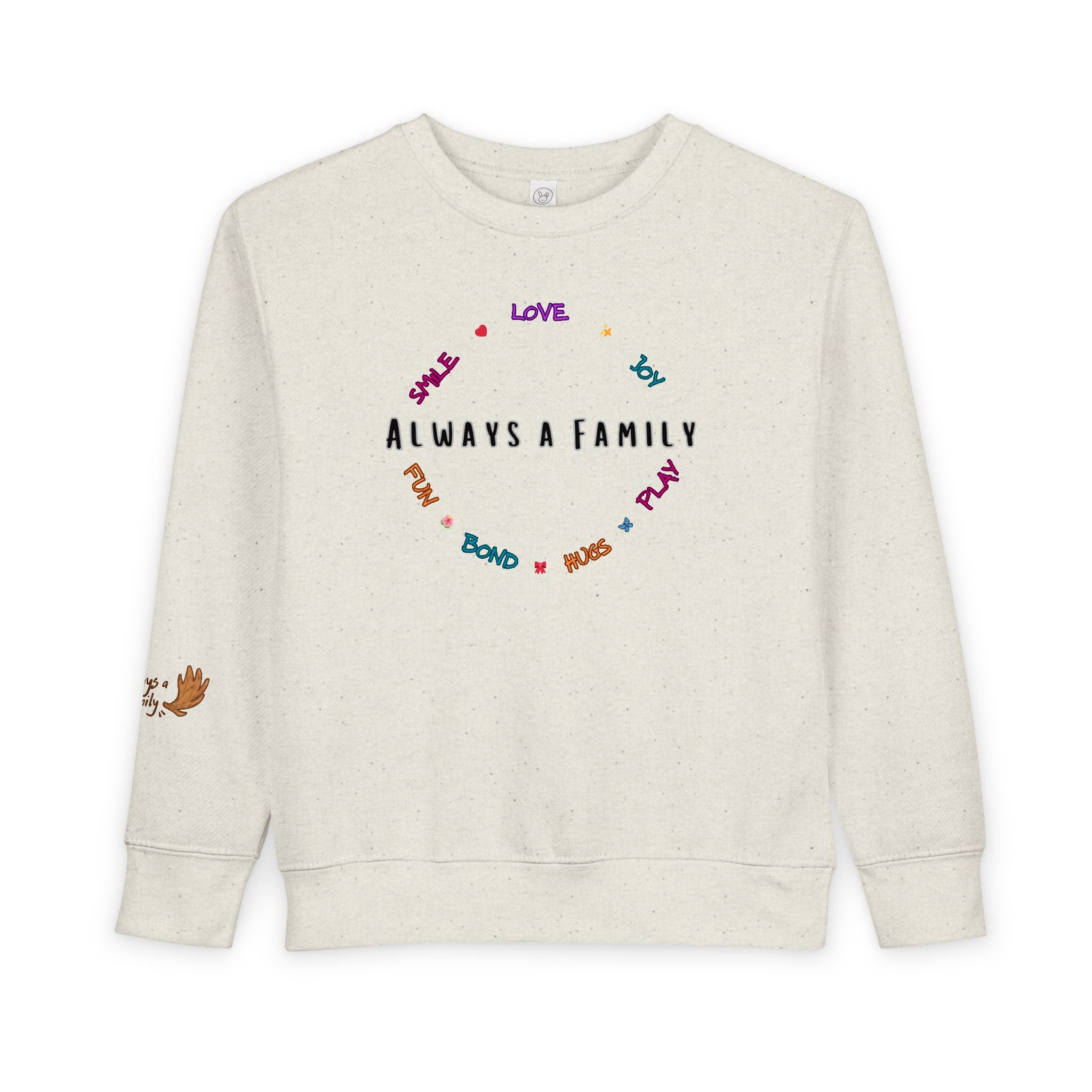 Always a Family Kids Crewneck