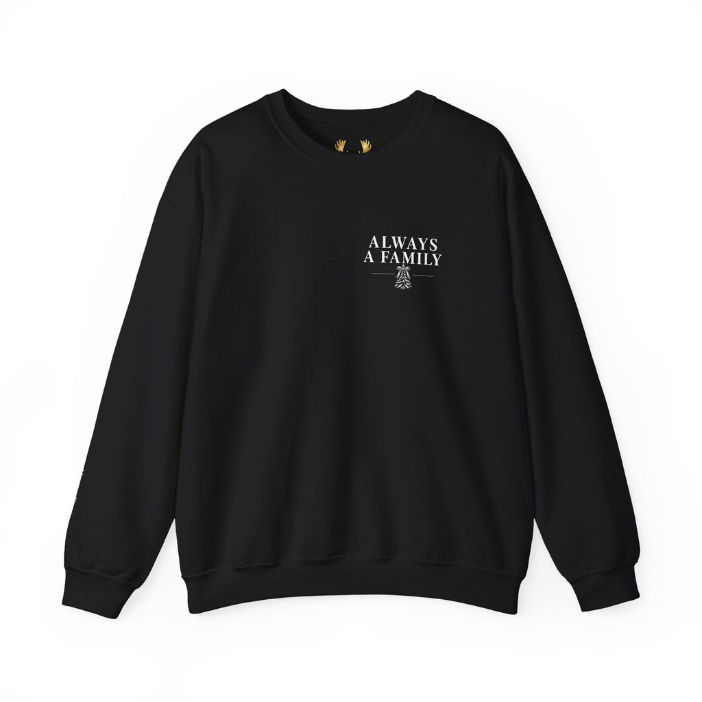 Family Is the Tradition Christmas Sweatshirt – "Always a Family" Crewneck