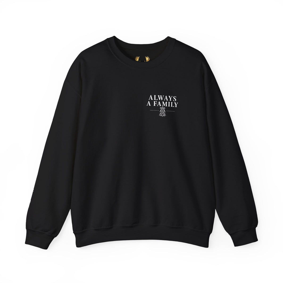 Family Is the Tradition Christmas Sweatshirt – "Always a Family" Crewneck