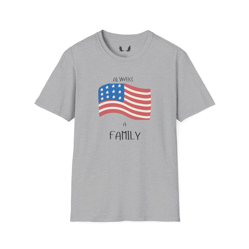 Always a Family Flag T-Shirt