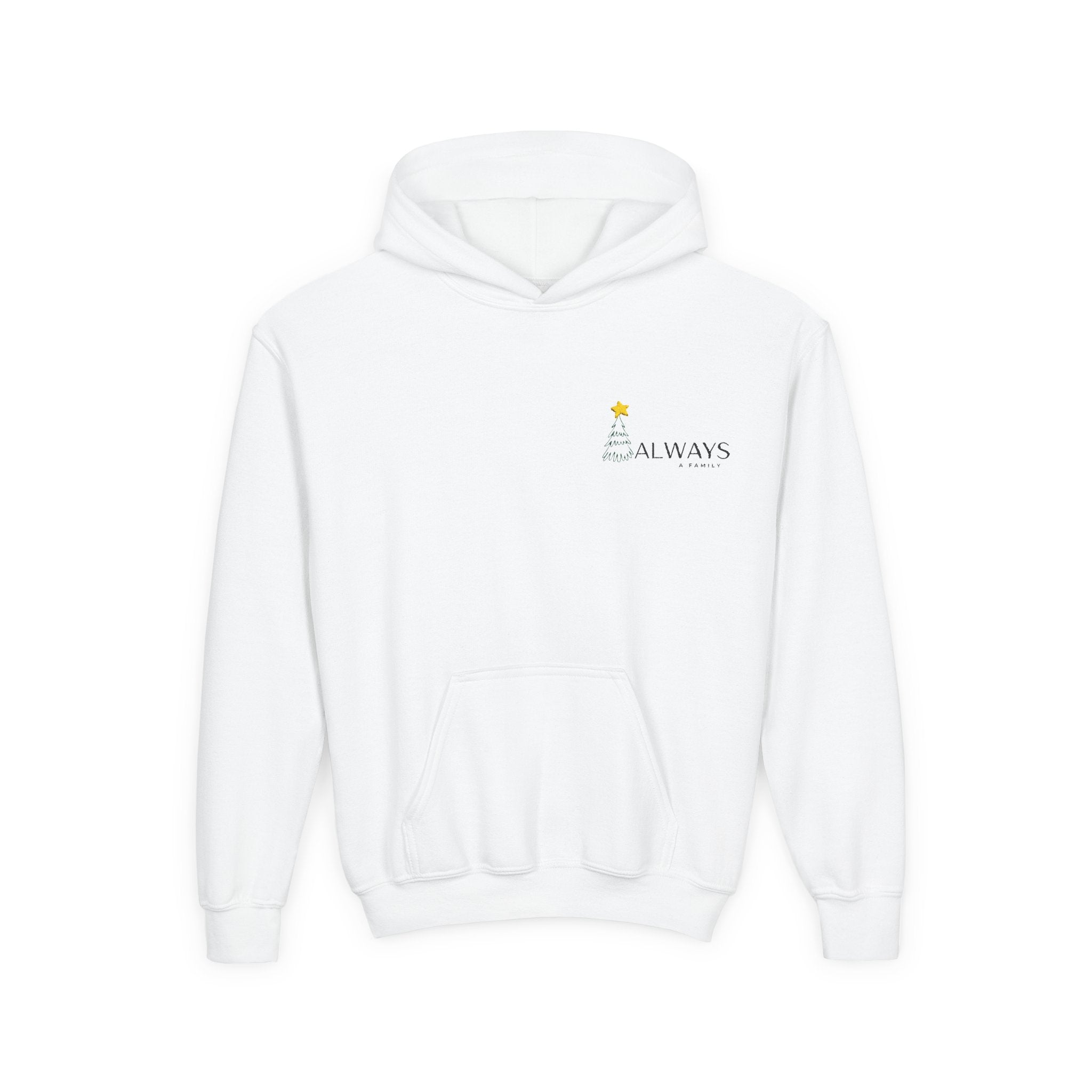 Youth Hoodie - Christmas Graphic