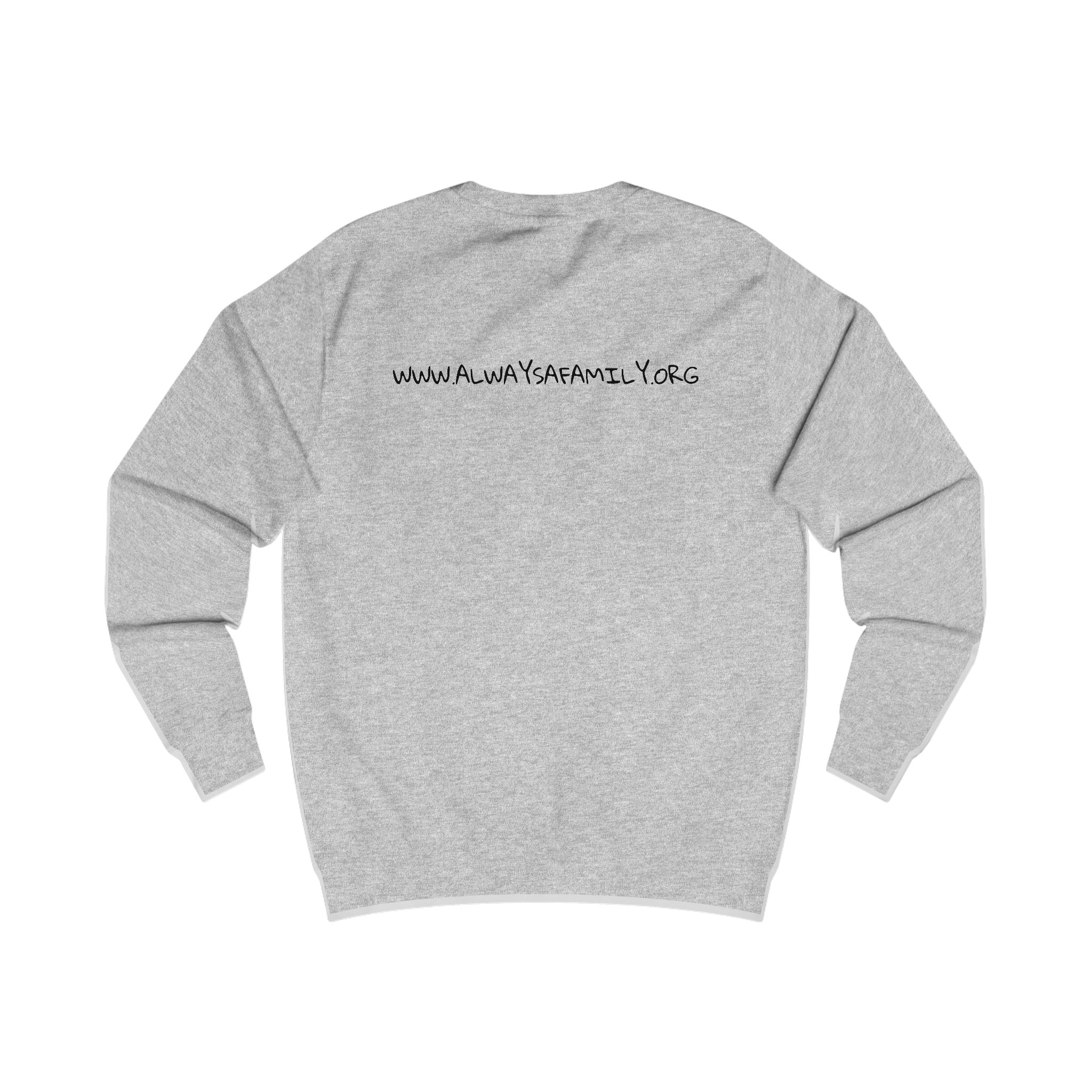“From Two to Three Always”  Family Crewneck