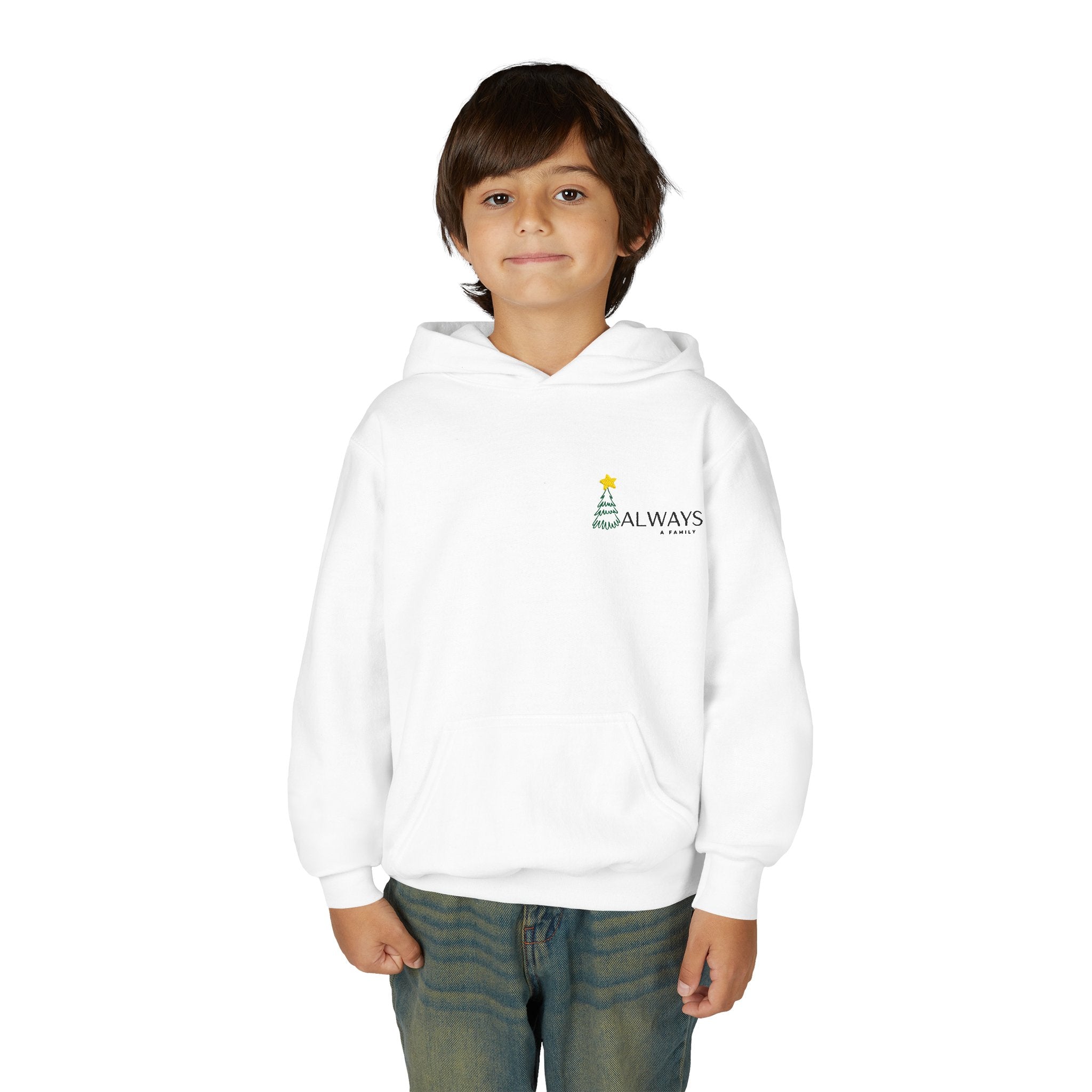 Youth Hoodie - Christmas Graphic