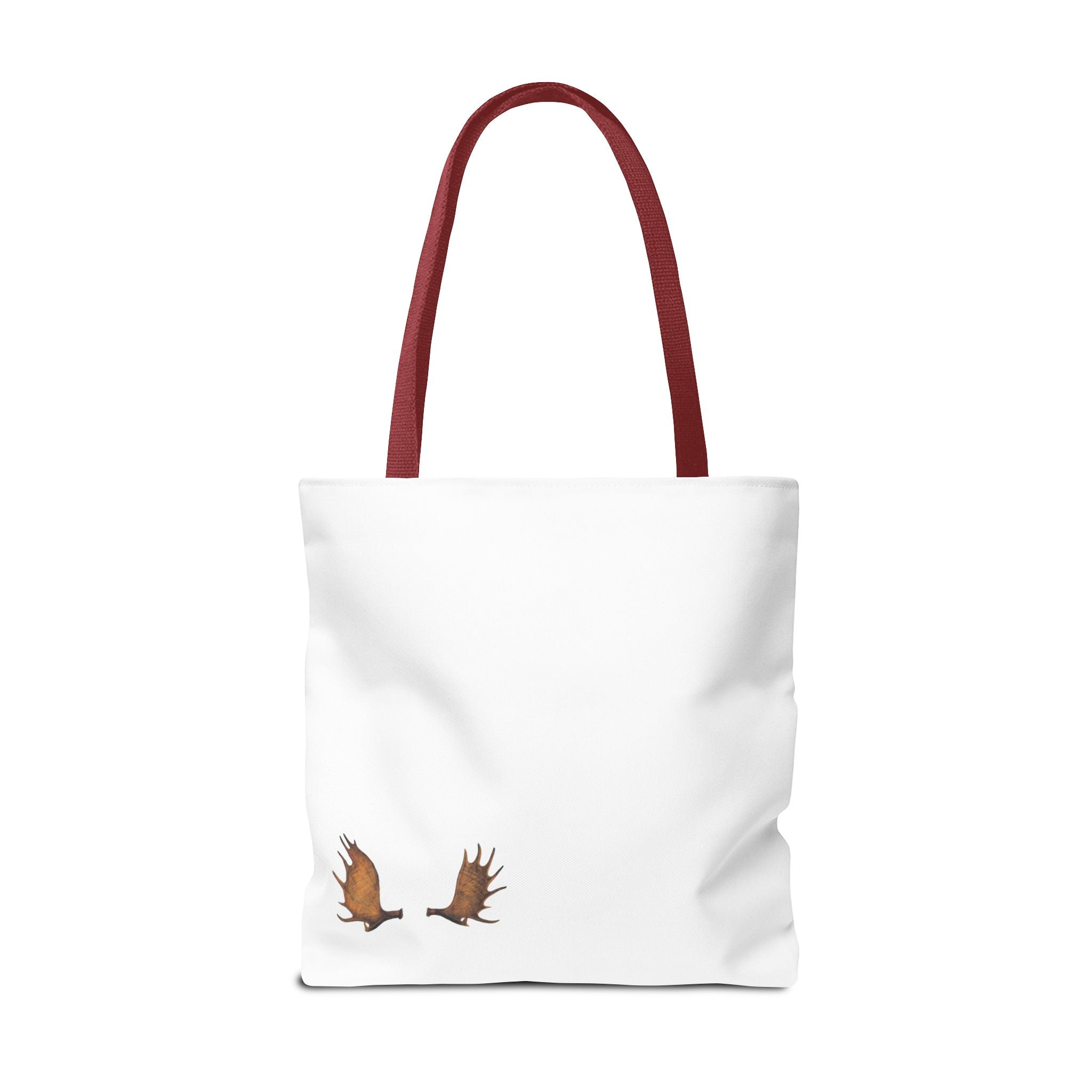 Tote — "Always a Family" Moose Antler Accent Tote Bag