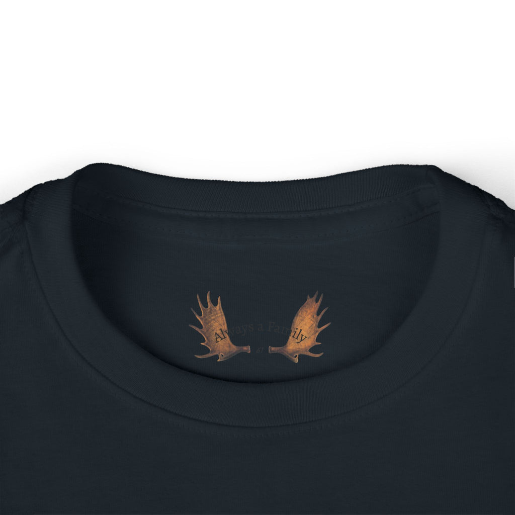 Toddler Long Sleeve Tee - 'Always a Family' Heart Watercolor Kids Shirt