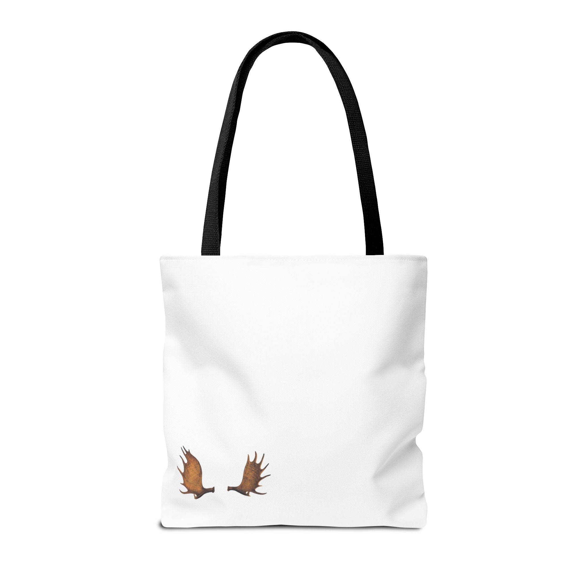 Tote — "Always a Family" Moose Antler Accent Tote Bag