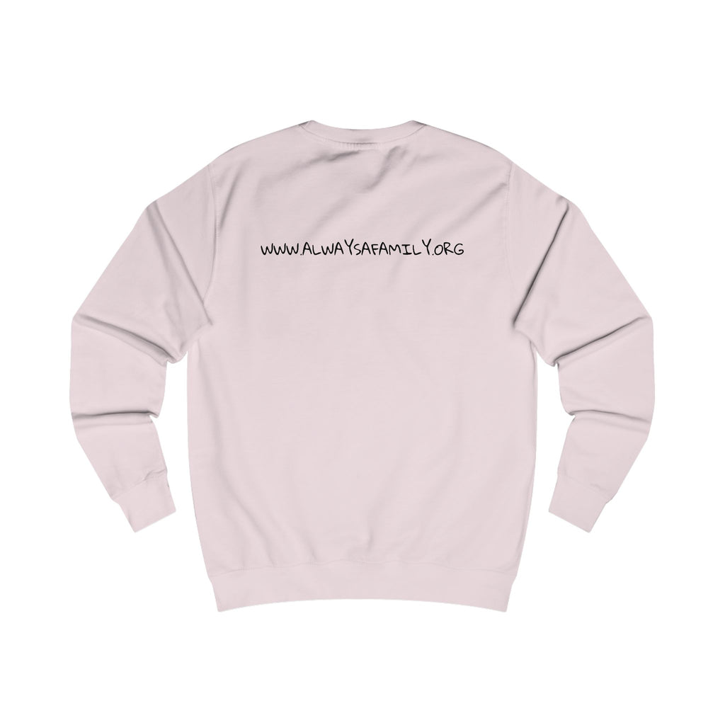 “From Two to Three Always”  Family Crewneck