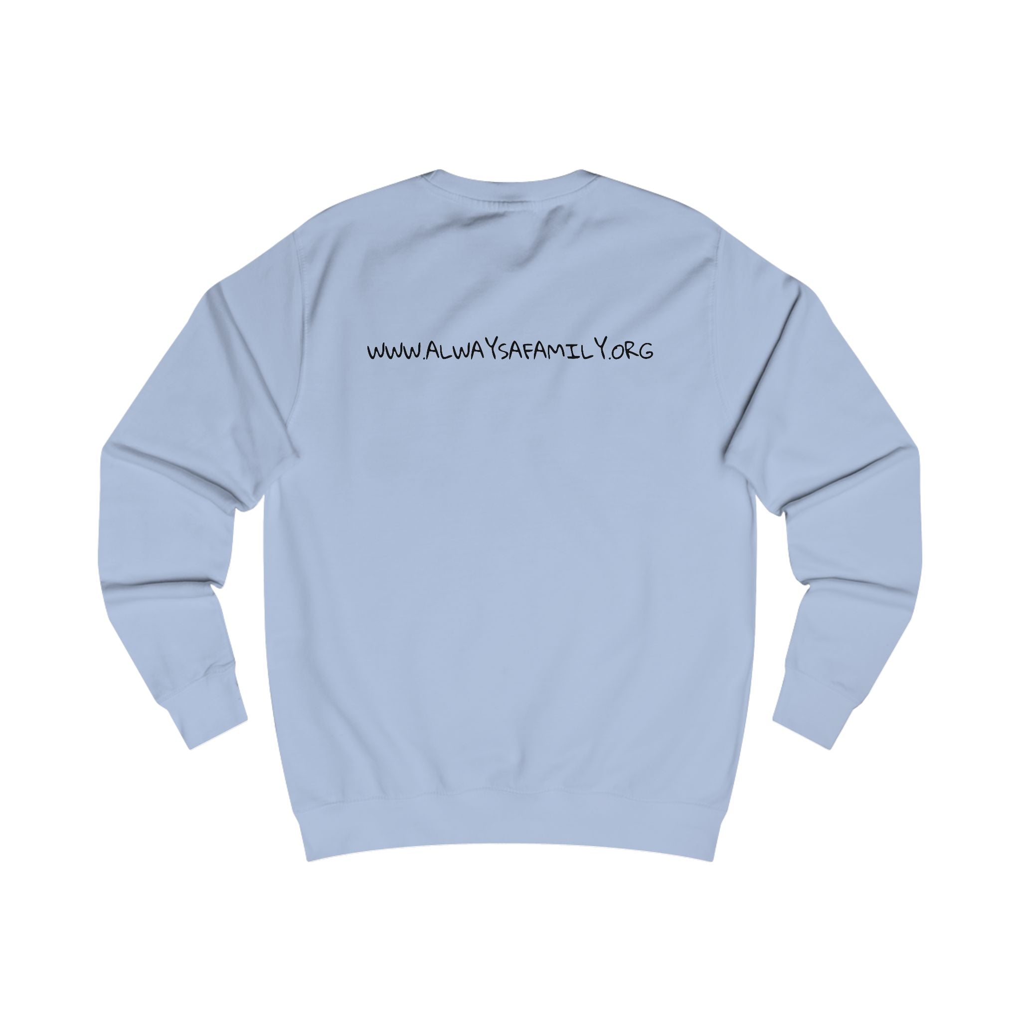 “From Two to Three Always”  Family Crewneck