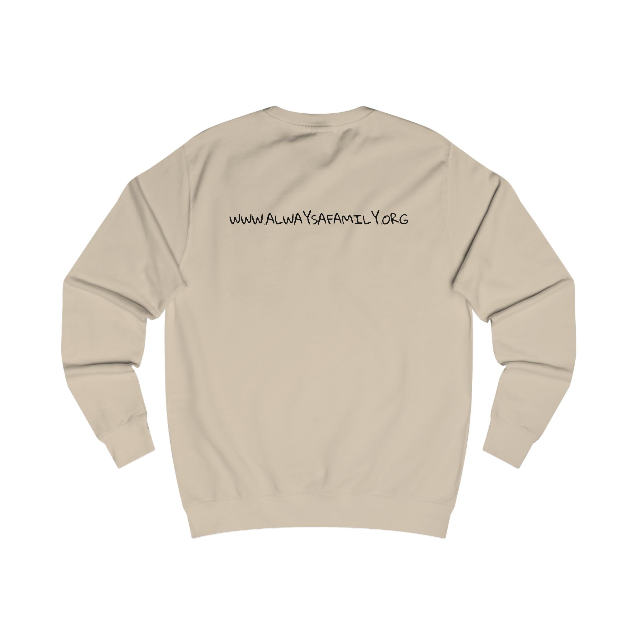“From Two to Three Always”  Family Crewneck
