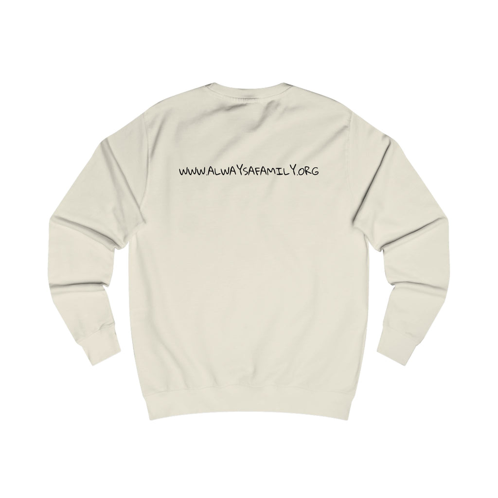 “From Two to Three Always”  Family Crewneck