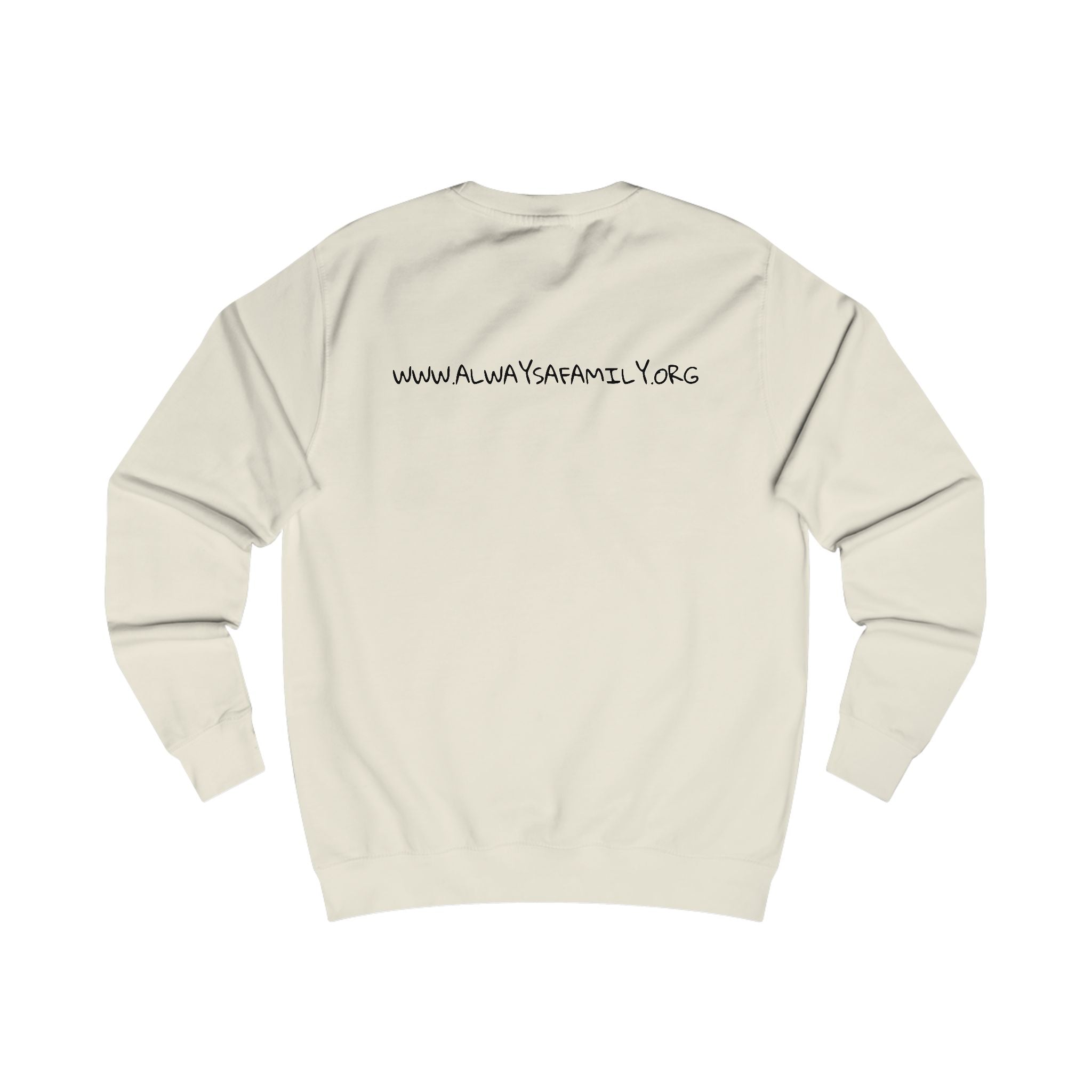 “From Two to Three Always”  Family Crewneck