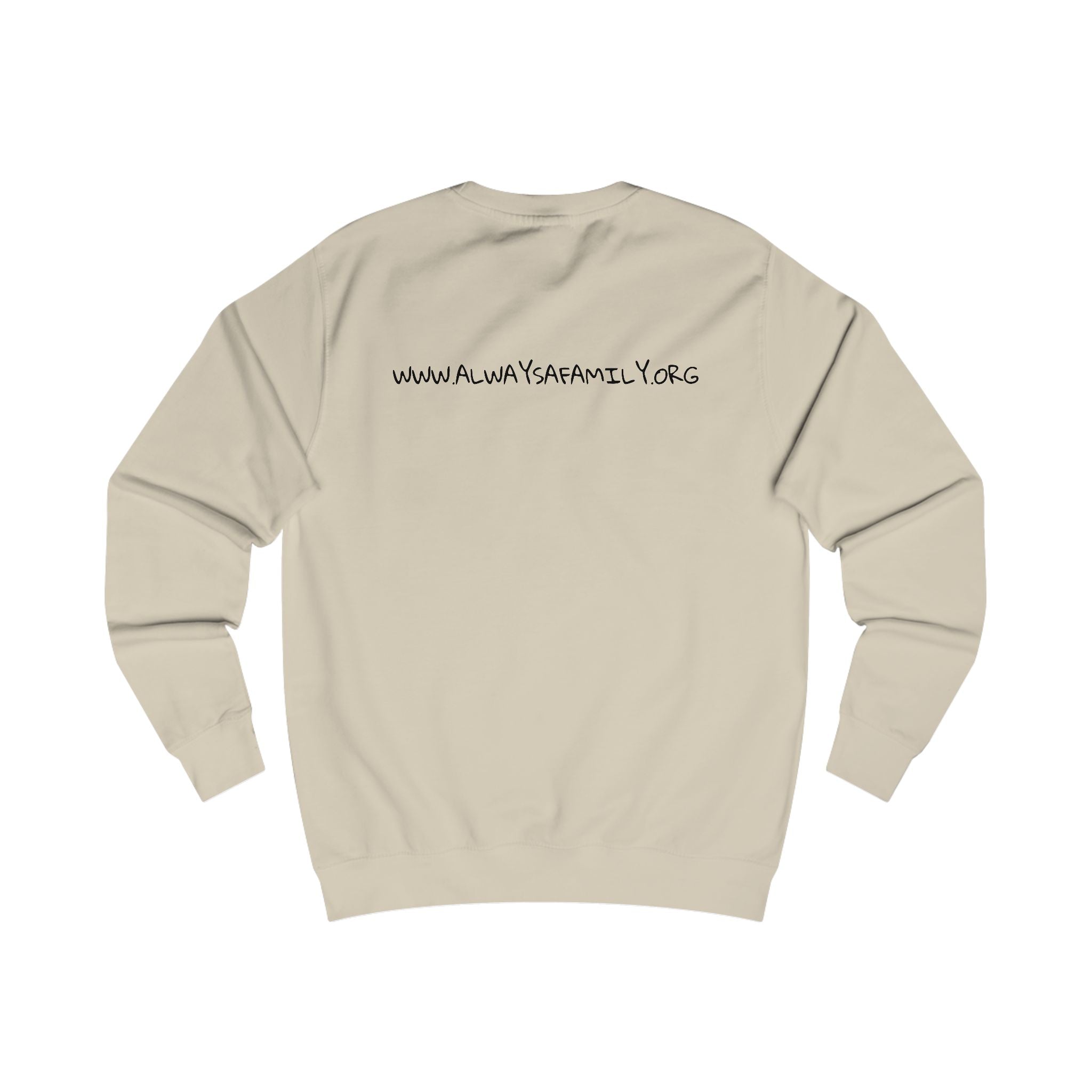 “From Two to Three Always”  Family Crewneck