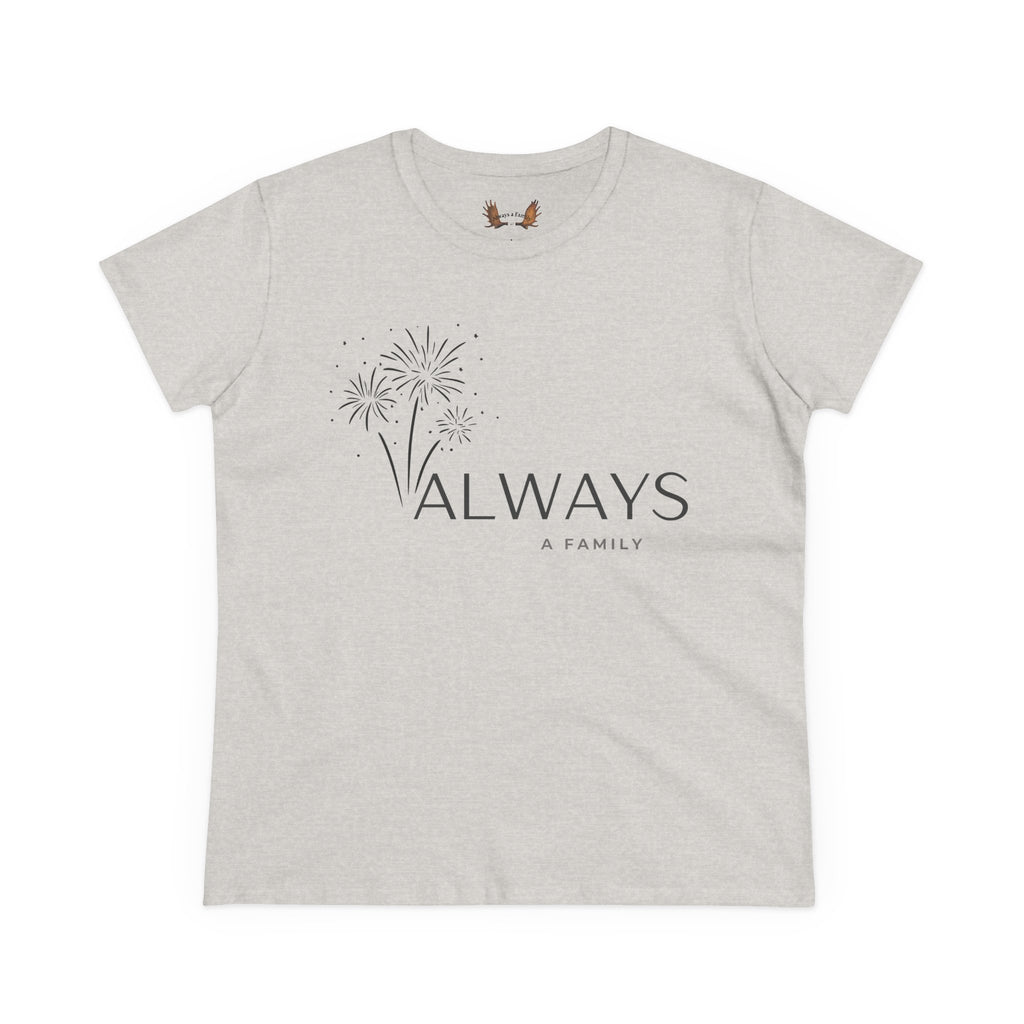 Fireworks and Family Cotton Tee