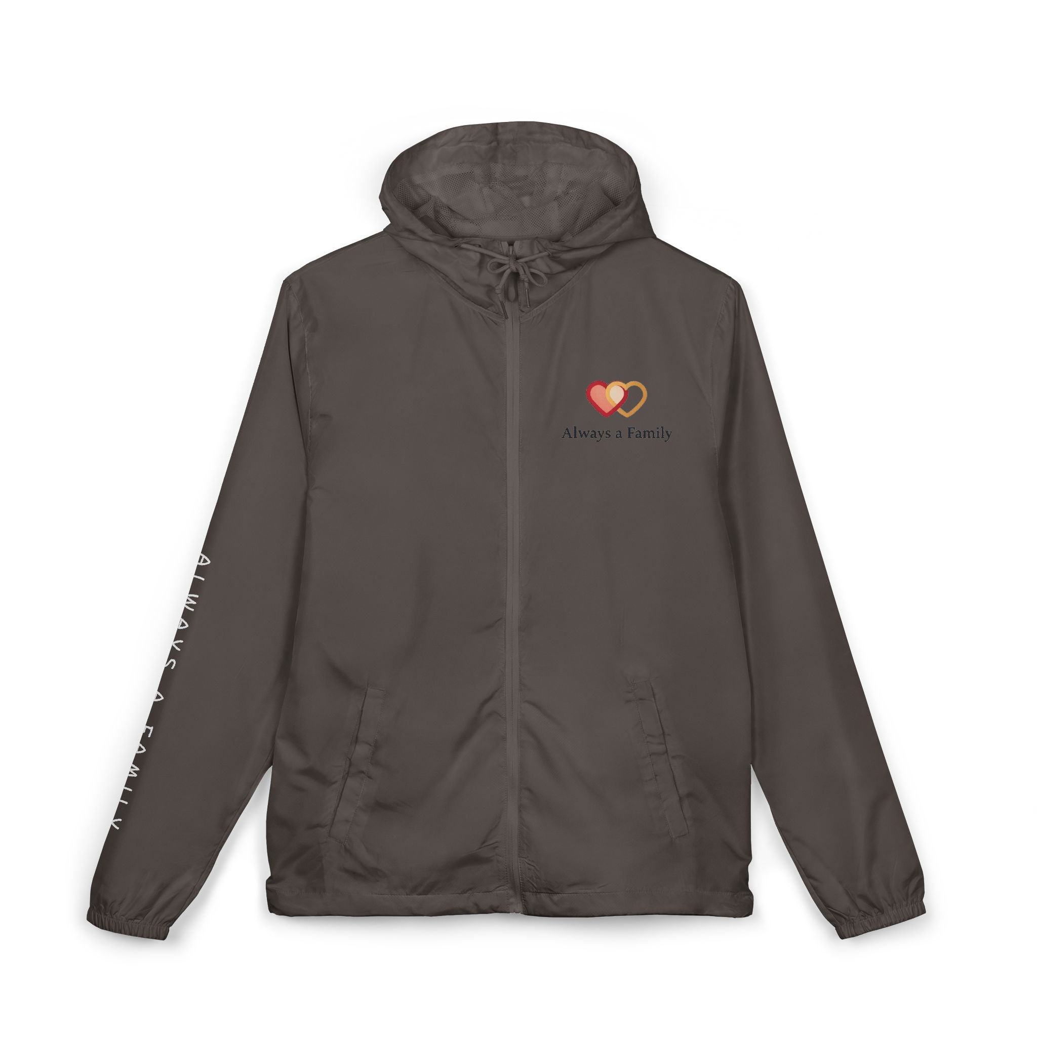 Red Heart Always a Family Windbreaker Jacket